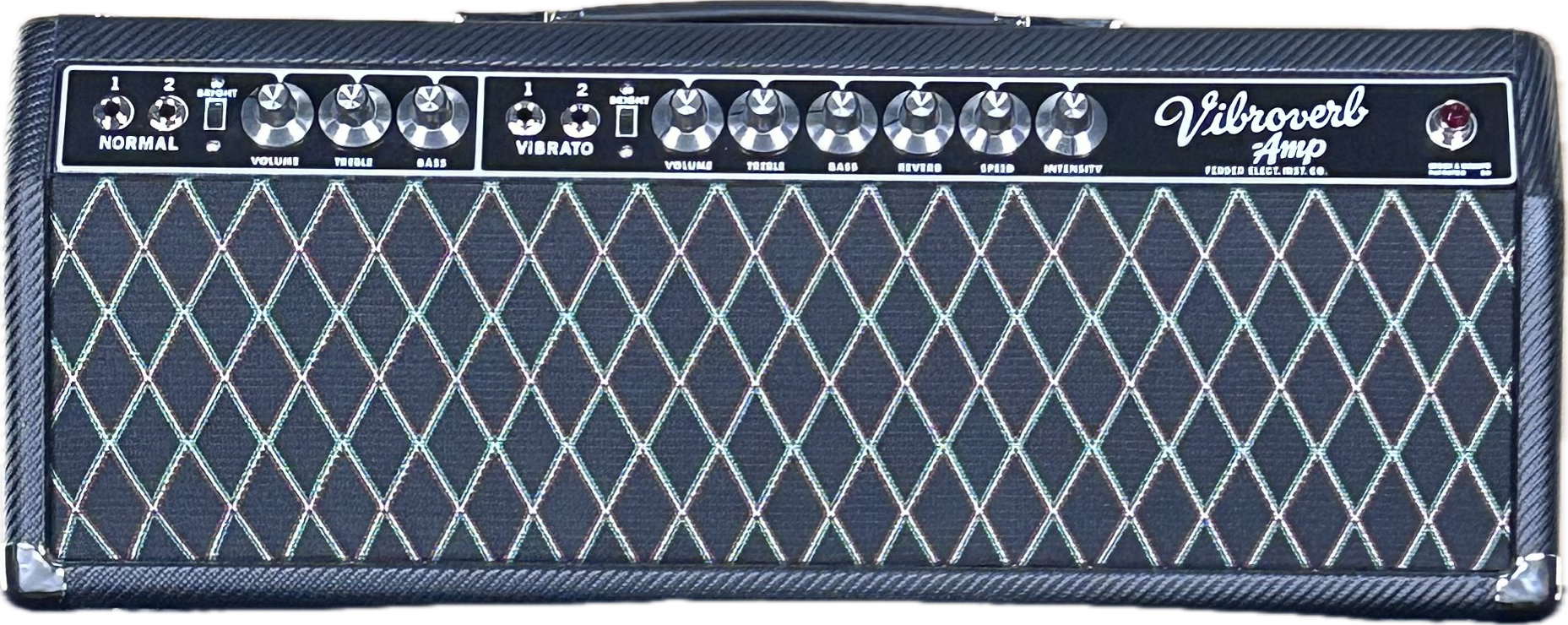 Welagen Ultraphonix/Vibroverb Head Black Carbon Fiber Tolex