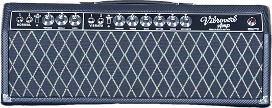 Welagen Ultraphonix/Vibroverb Head Black Carbon Fiber Tolex