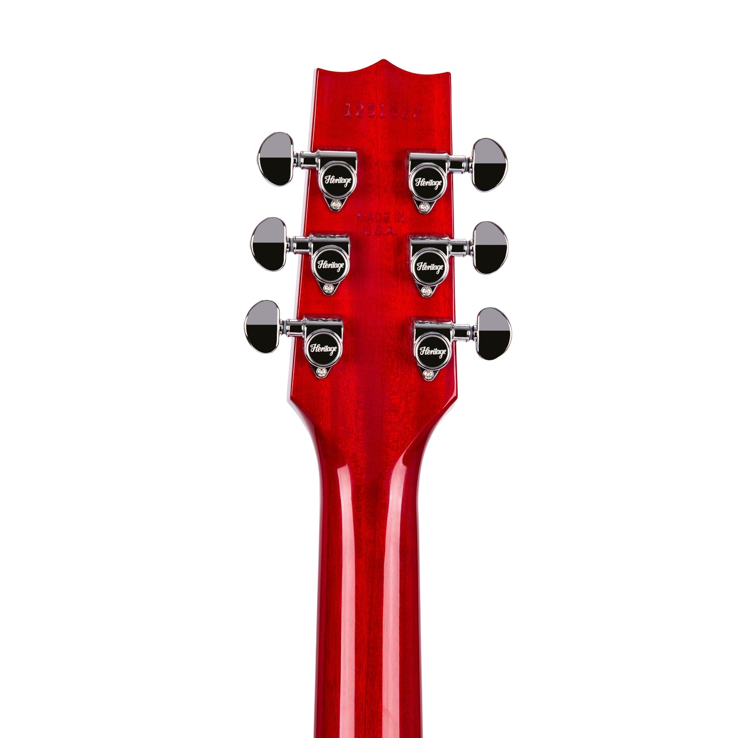 Heritage Standard II Collection H-535 Electric Guitar with Case, Trans Cherry
