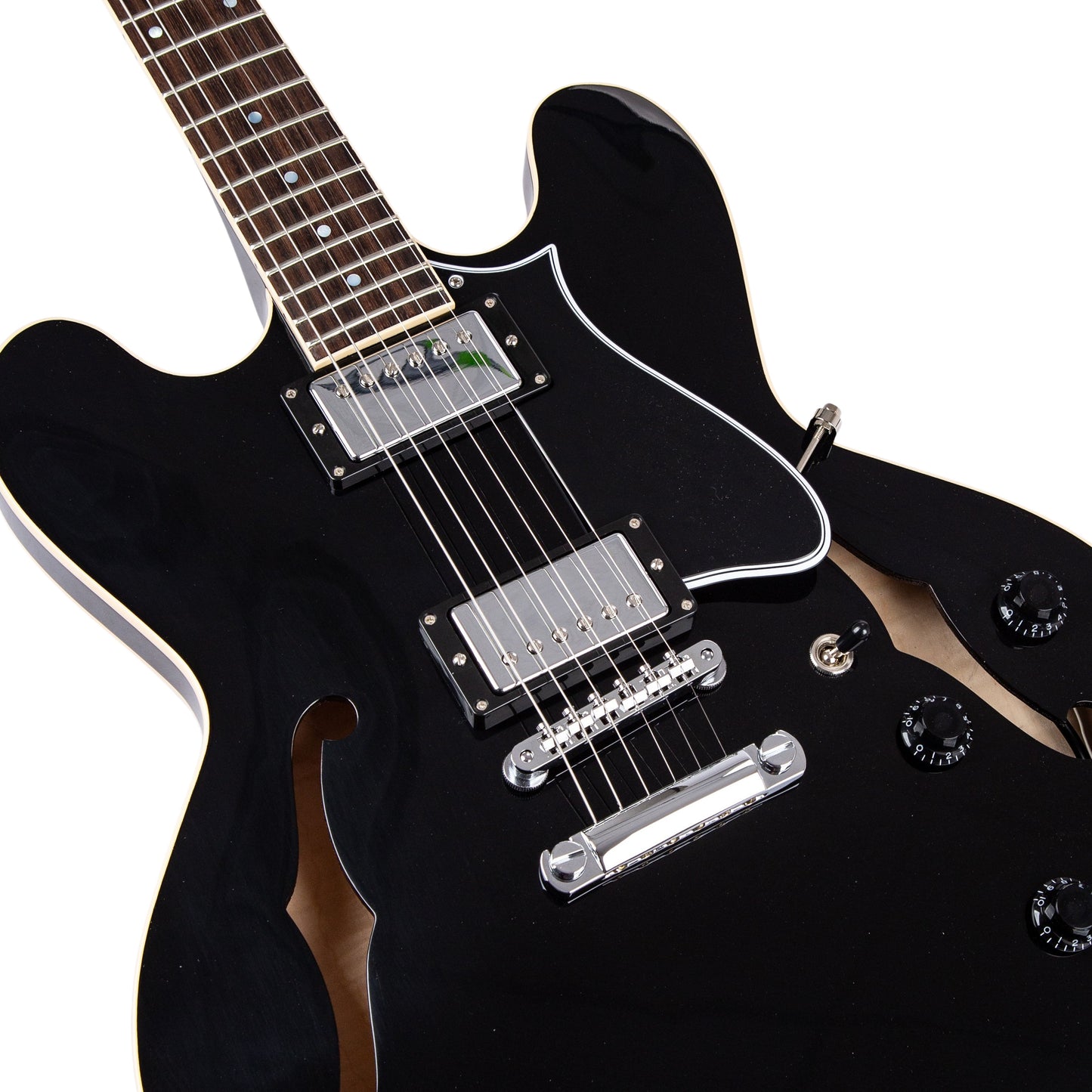 Heritage Standard II Collection H-535 Electric Guitar with Case, Ebony