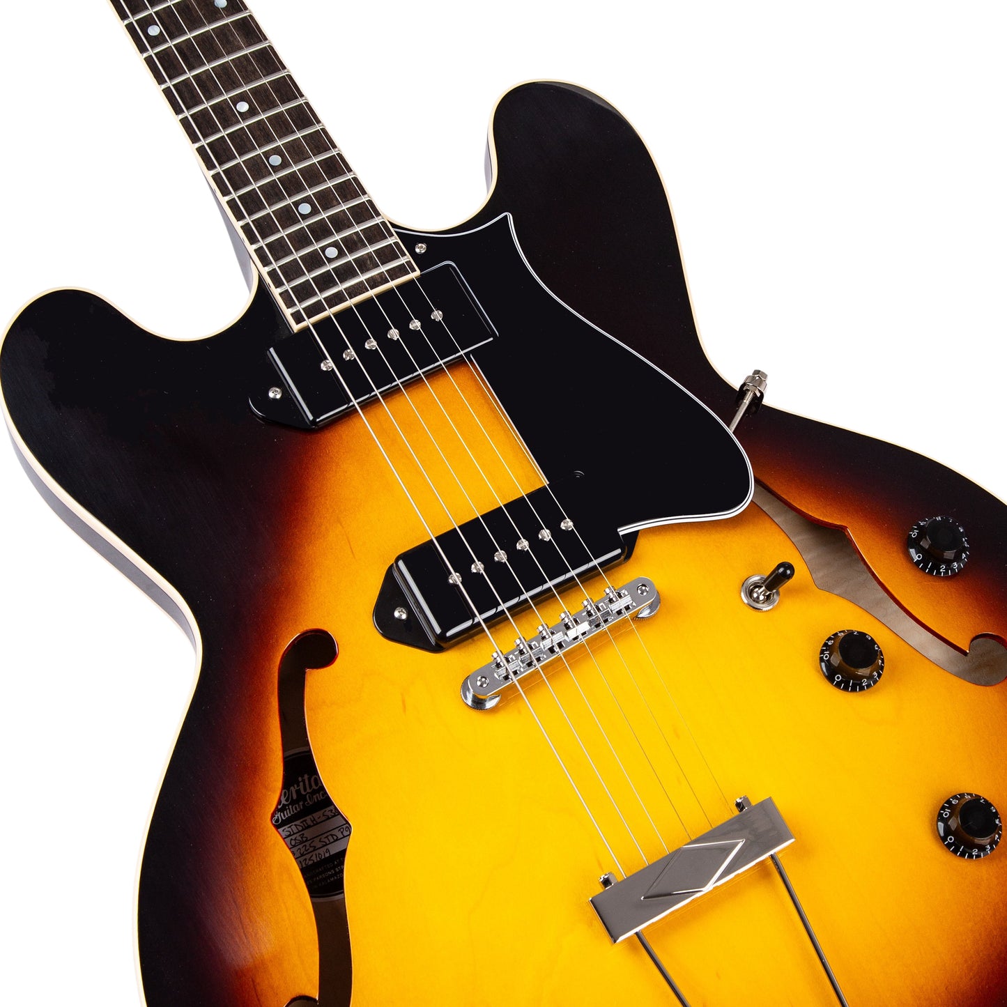 Heritage Standard II Collection H-530 Electric Guitar with Case, Original Sunburst