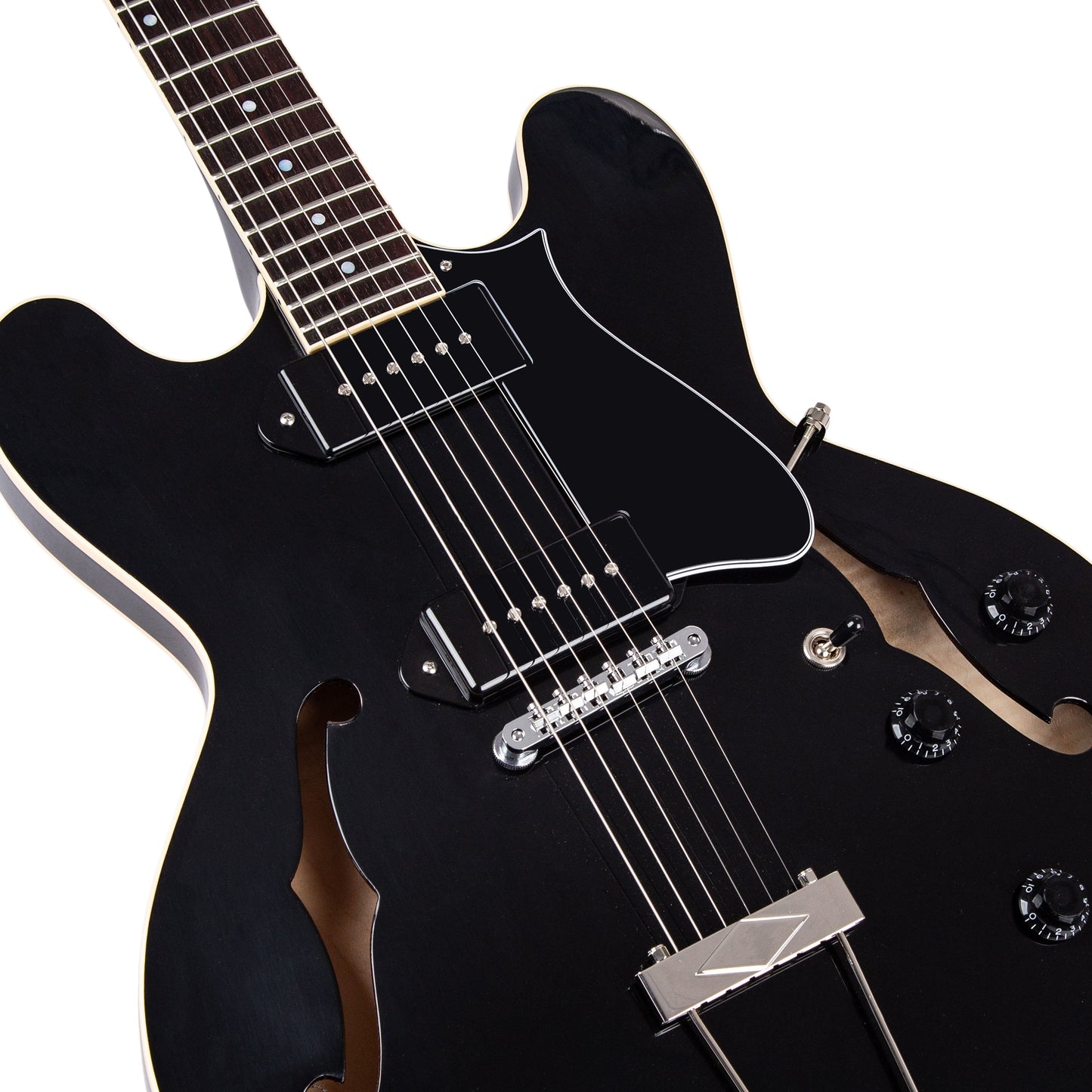 Heritage Standard II Collection H-530 Electric Guitar with Case, Ebony
