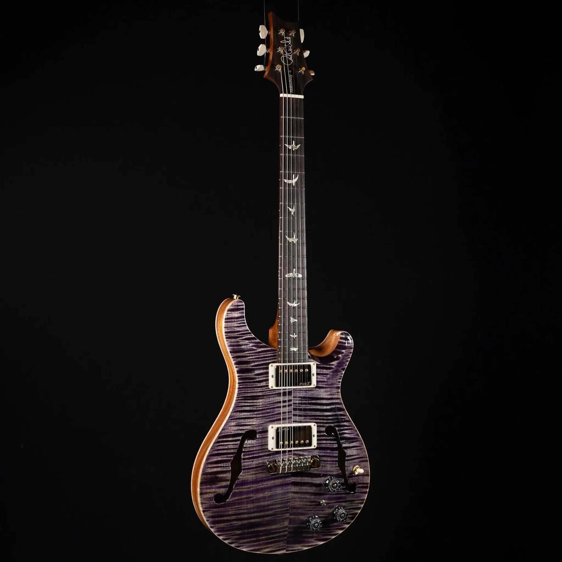 PRS Hollowbody II Piezo 10-Top Electric Guitar - Aurora Borealis