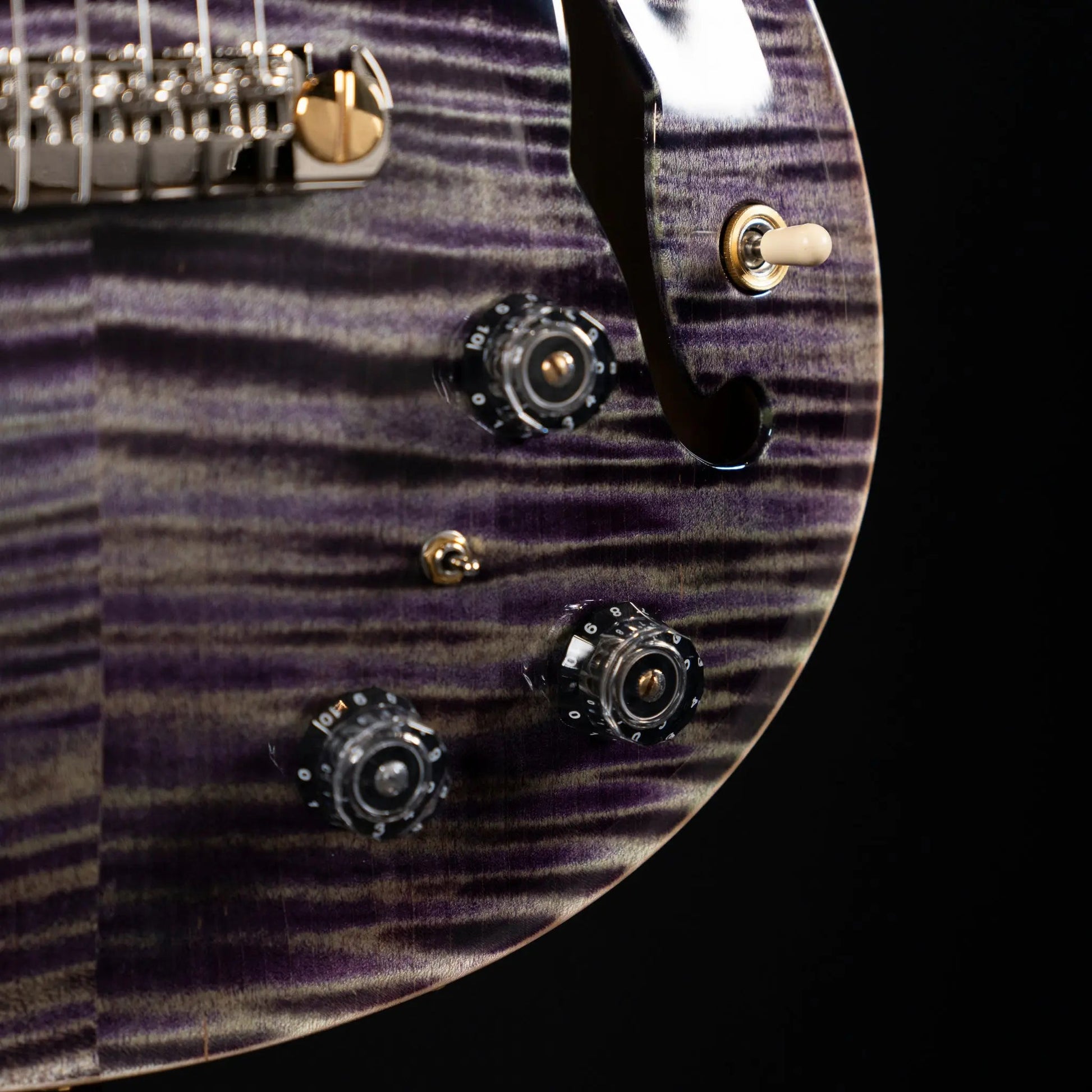 PRS Hollowbody II Piezo 10-Top Electric Guitar - Aurora Borealis