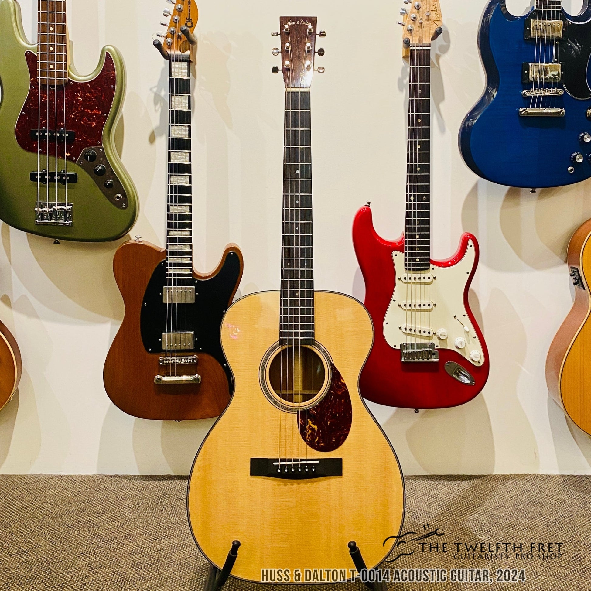 Huss & Dalton T-0014 Acoustic Guitar, 2024 [USED]