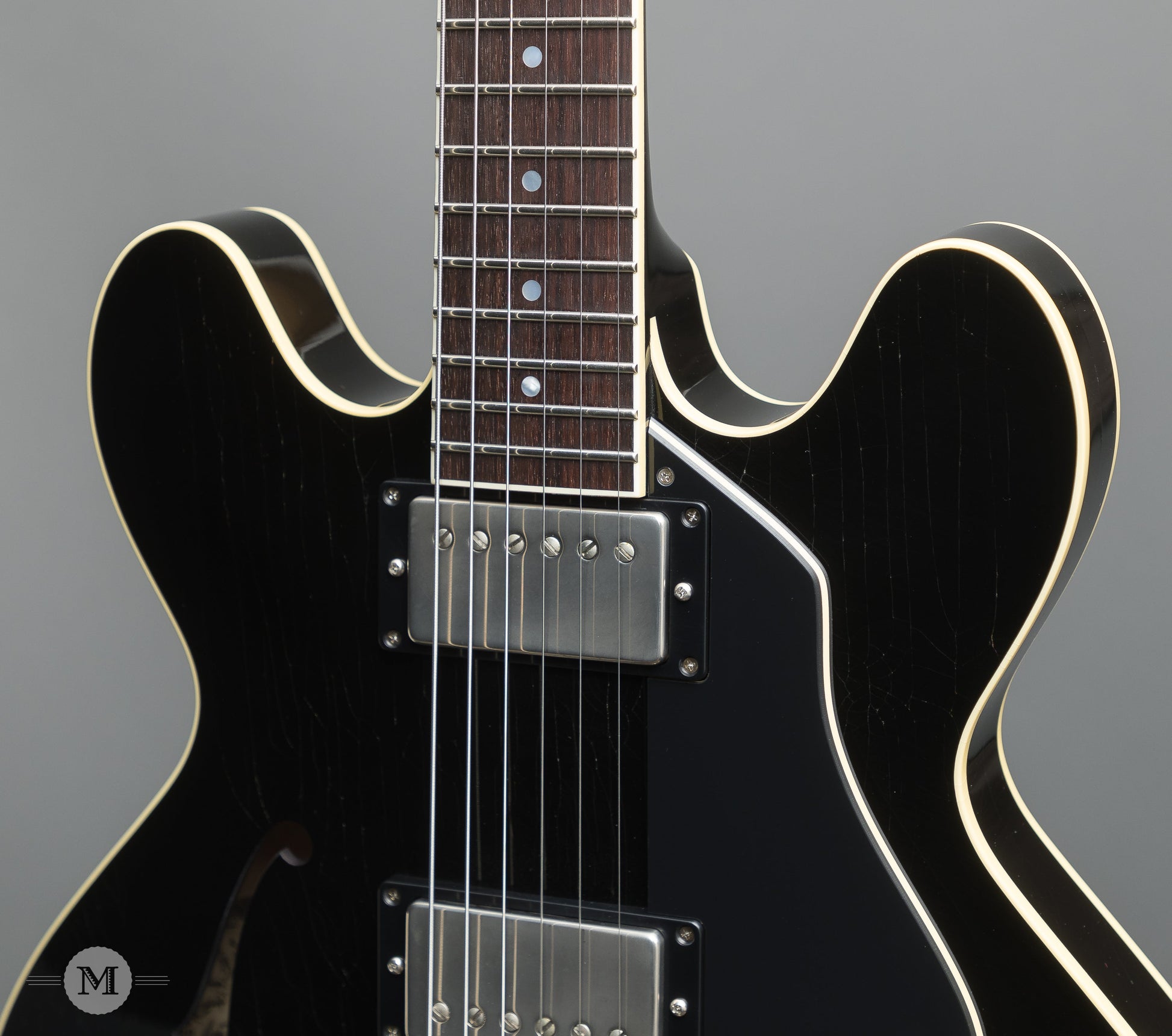 Collings Electric Guitars - I-35 LC Vintage - Jet Black - Aged Finish