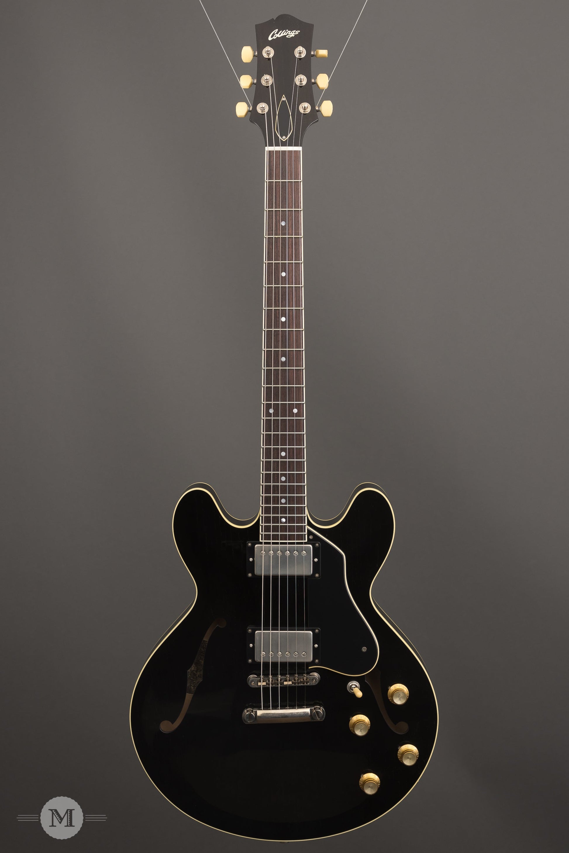 Collings Electric Guitars - I-35 LC Vintage - Jet Black - Aged Finish