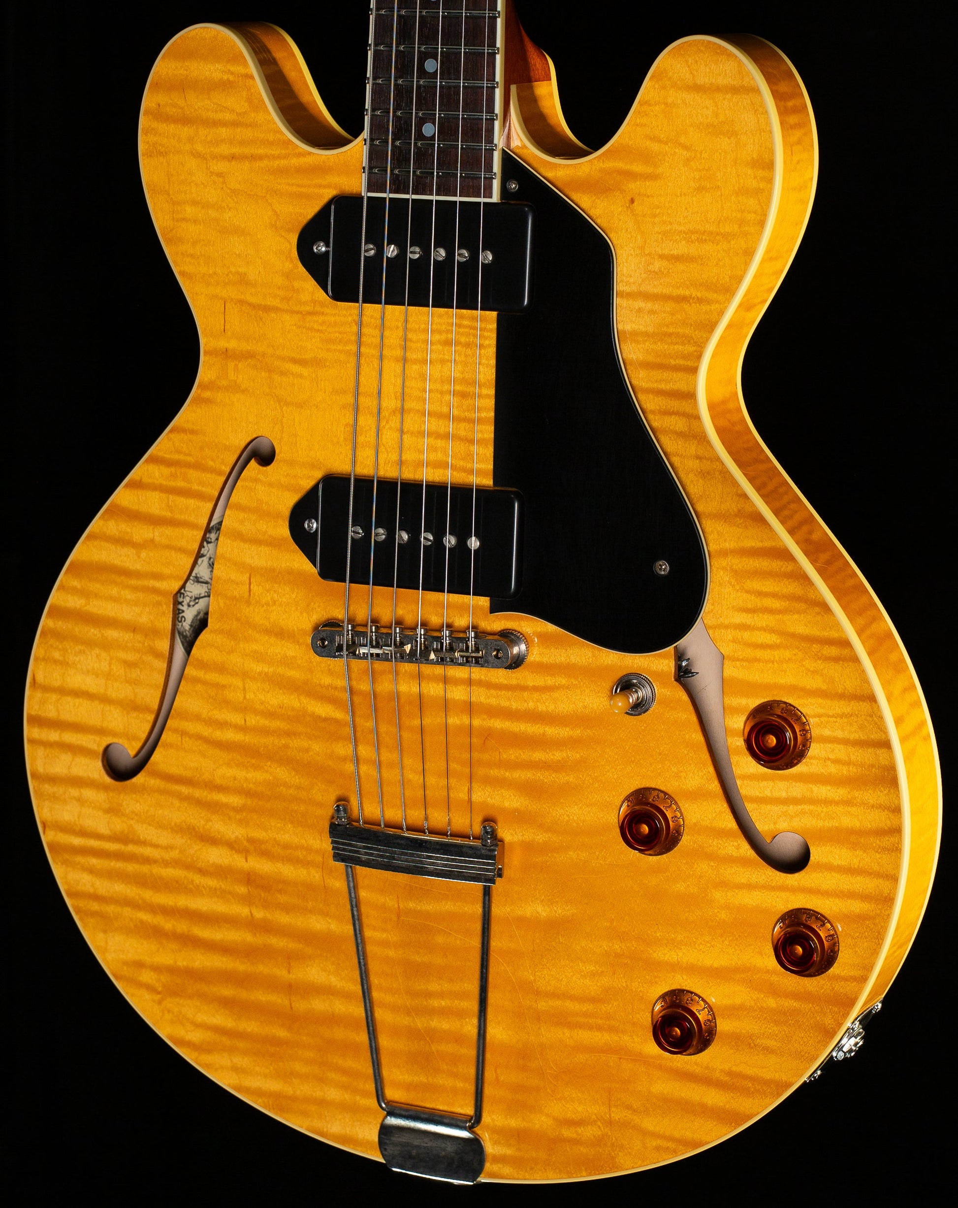 Collings I-30 LC Guitar Blonde Aged ThroBaks (738)