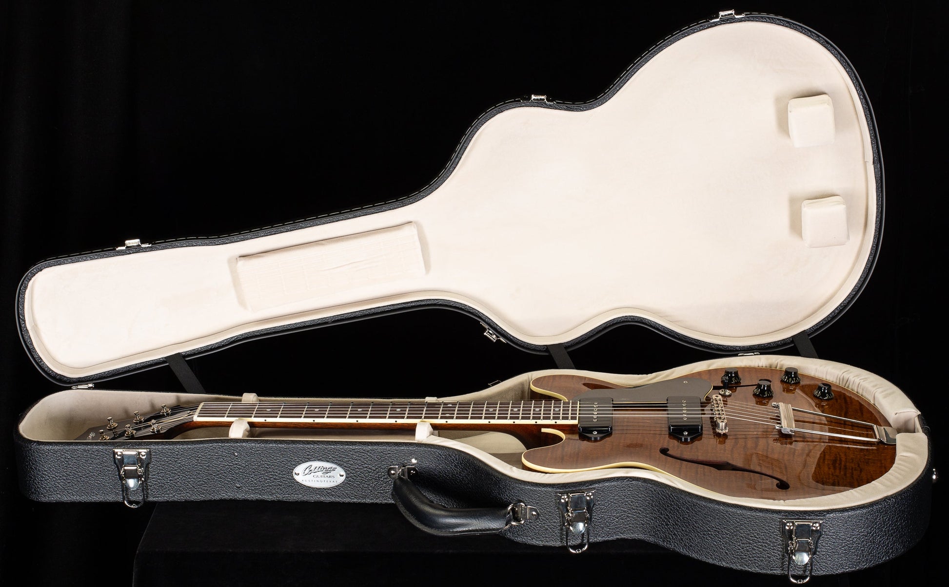 Collings I-30 LC Aged Walnut Finish ThroBak P90 Dogears (807)