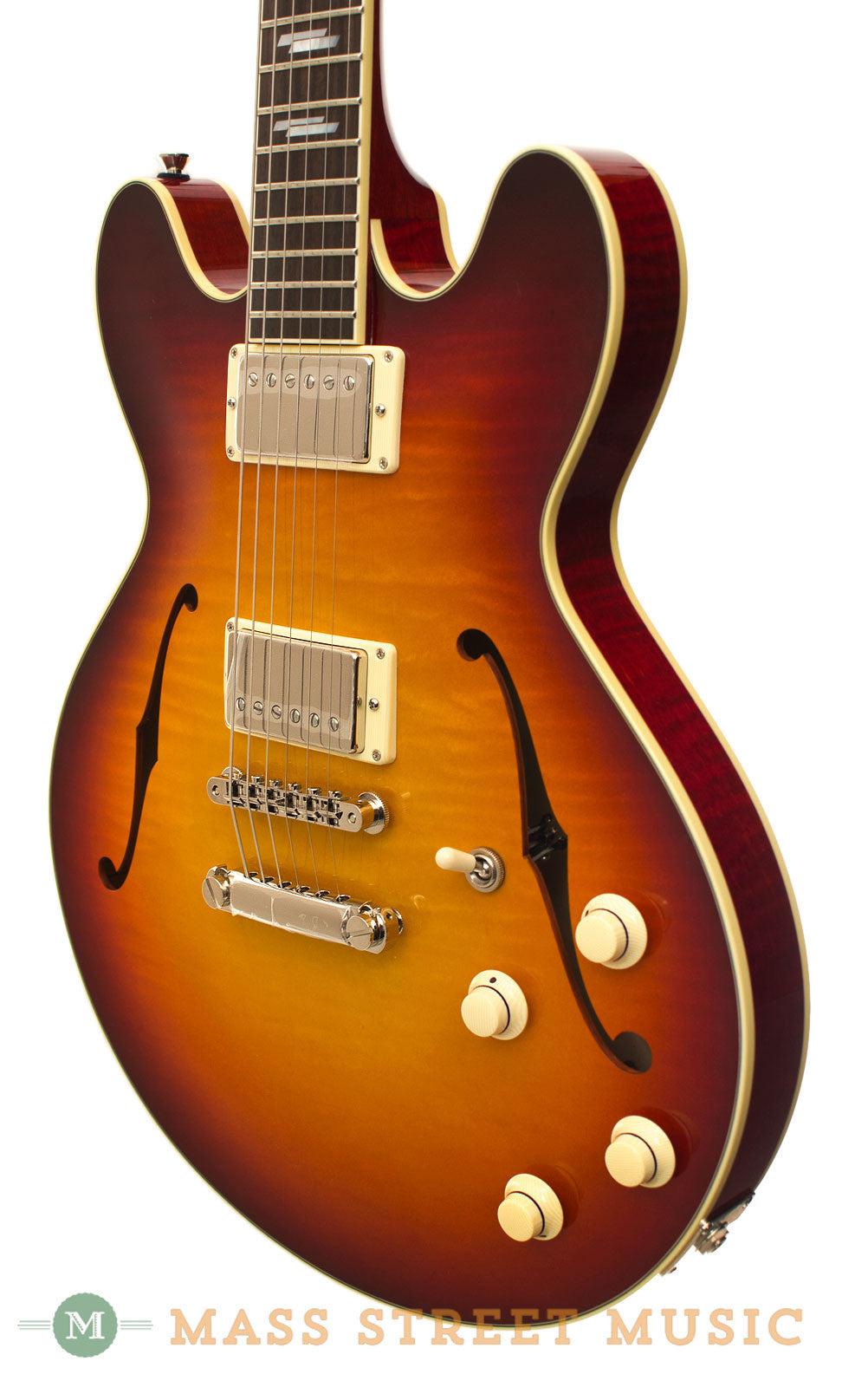 Collings Electric Guitars - I-35 LC Deluxe - Dark Cherry Burst