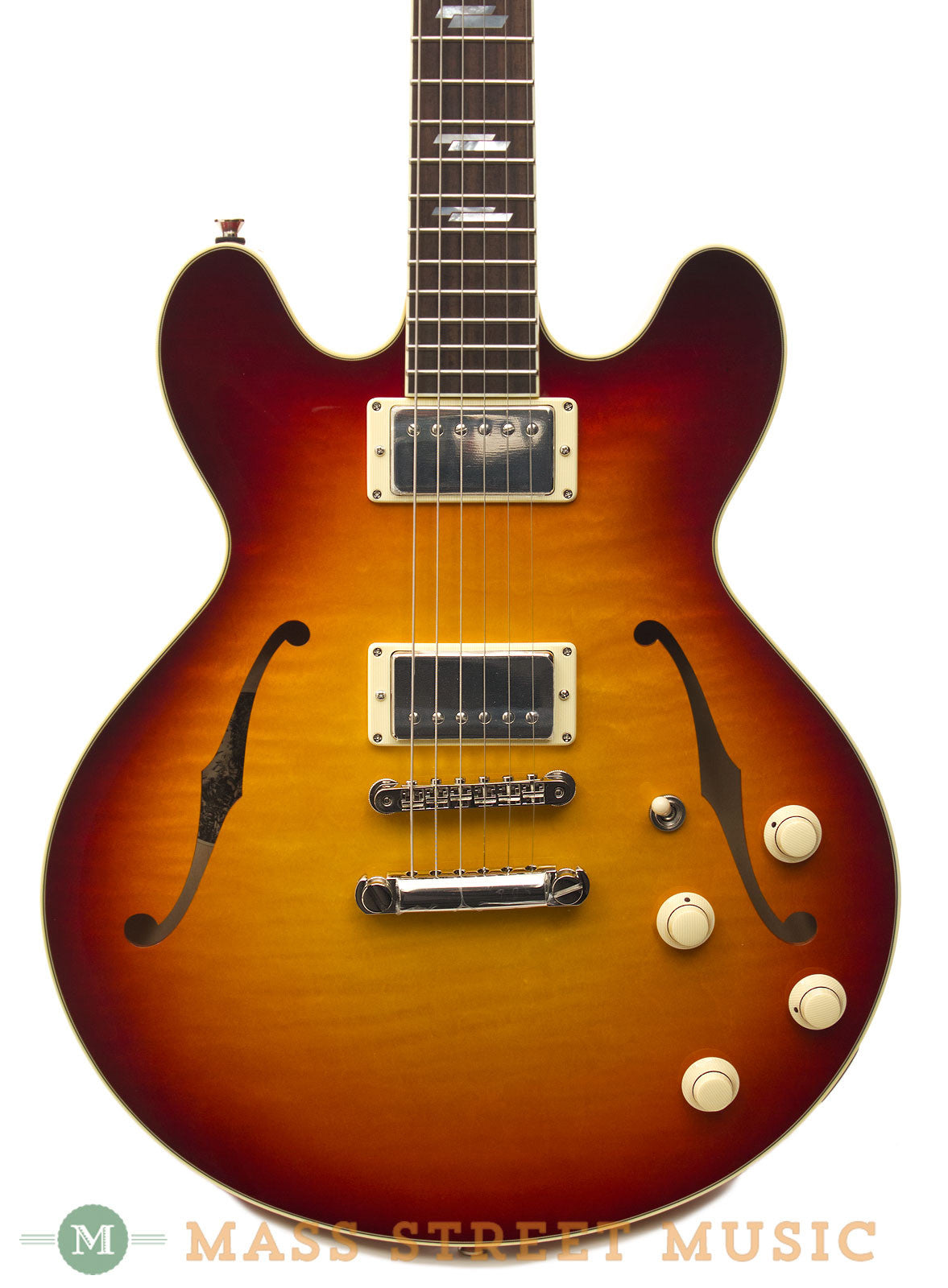 Collings Electric Guitars - I-35 LC Deluxe - Dark Cherry Burst