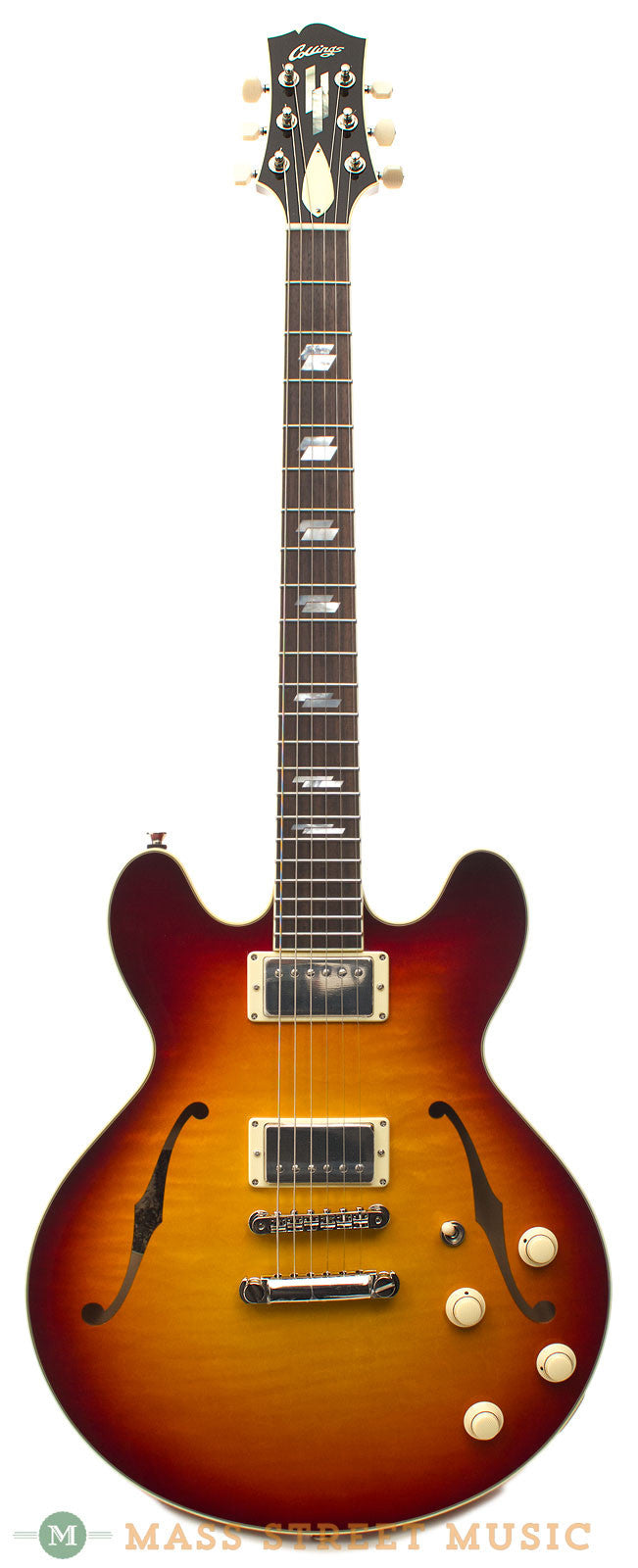 Collings Electric Guitars - I-35 LC Deluxe - Dark Cherry Burst