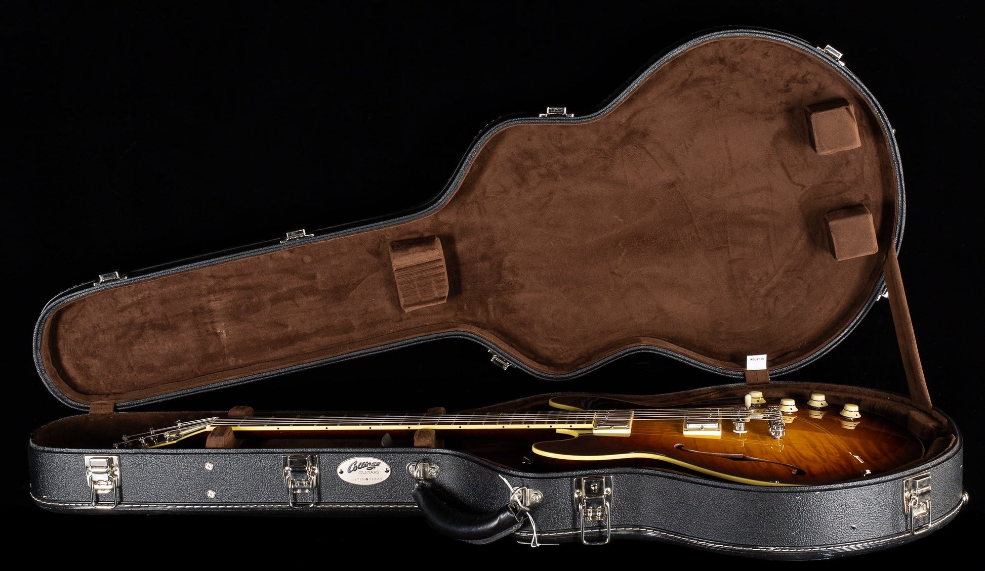 Collings I-35 Deluxe Quilt Tobacco Sunburst