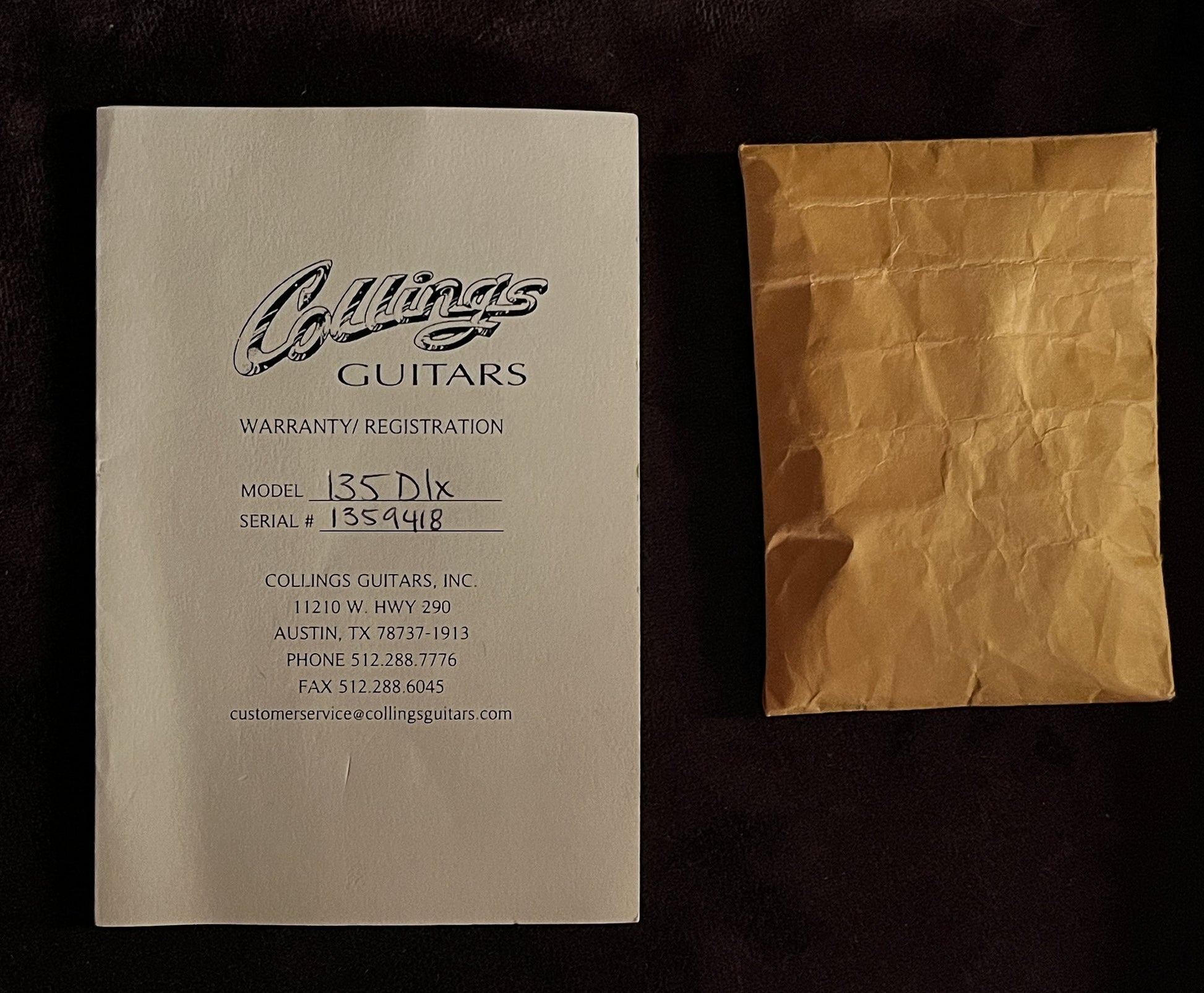 Collings I-35 Deluxe Quilt Tobacco Sunburst