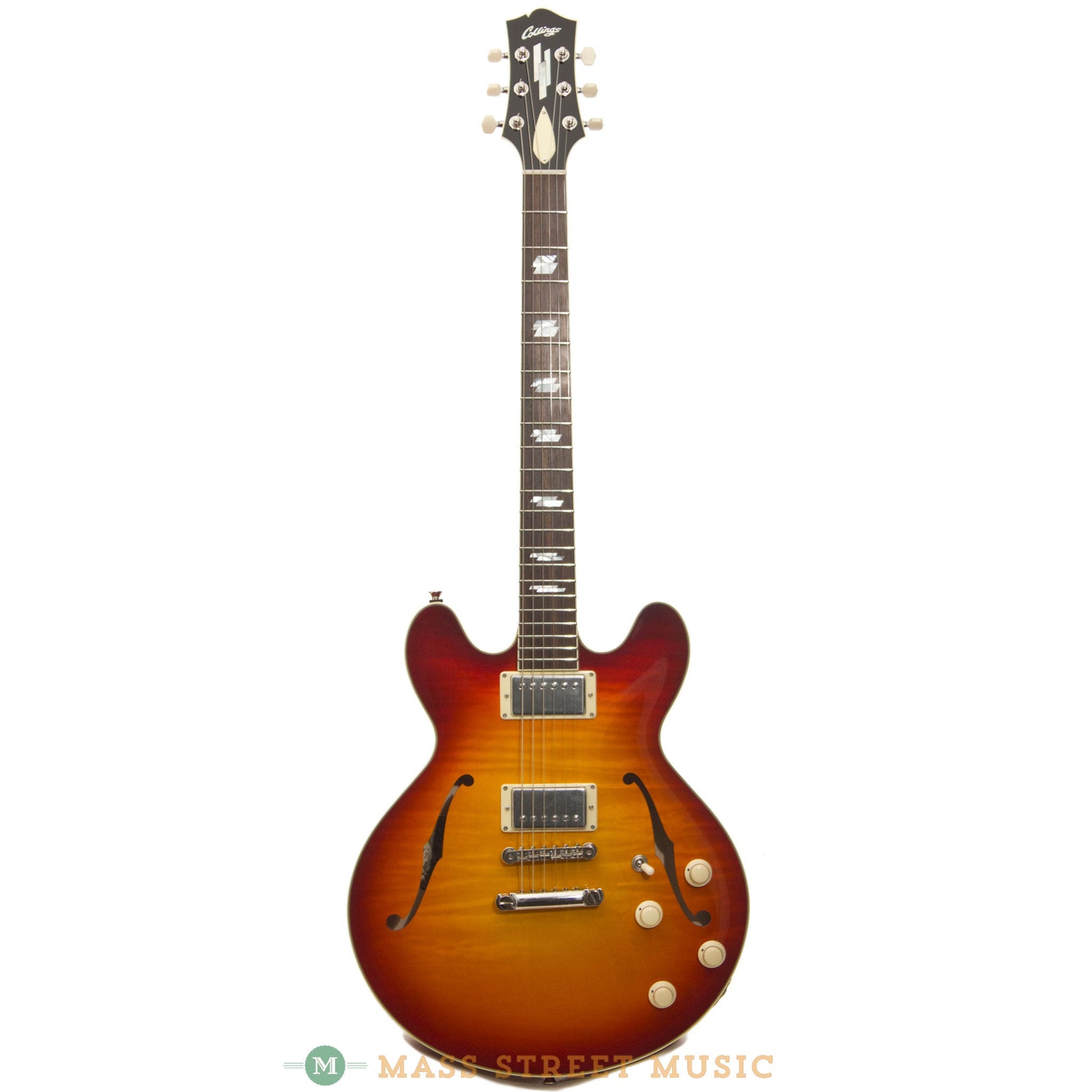 Collings Electric Guitars - I-35 LC Deluxe - Dark Cherry Burst