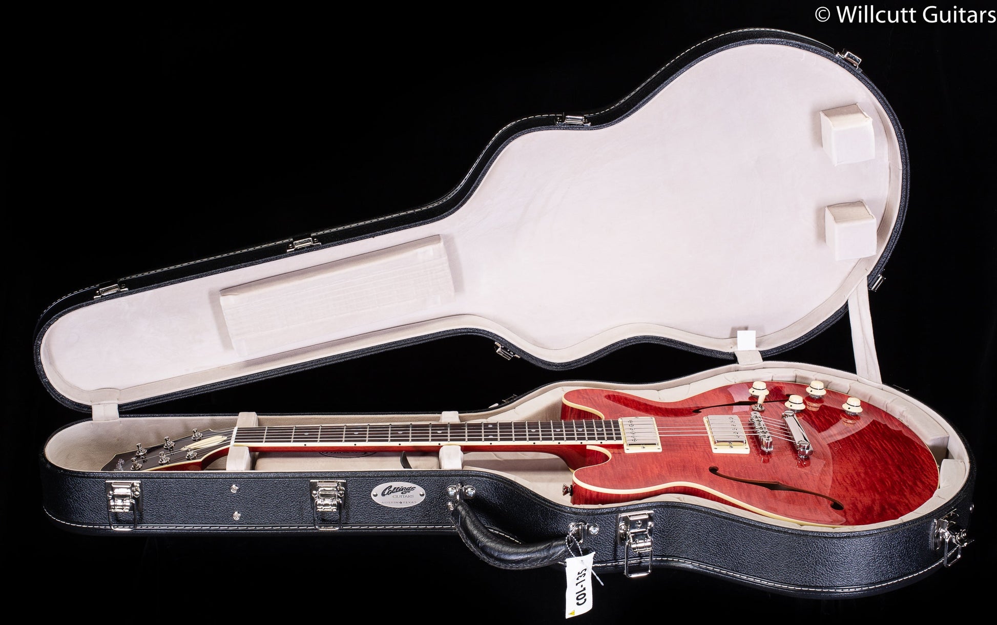 Collings I-35 LC Deluxe Faded Cherry Ron Ellis Pickups (855)