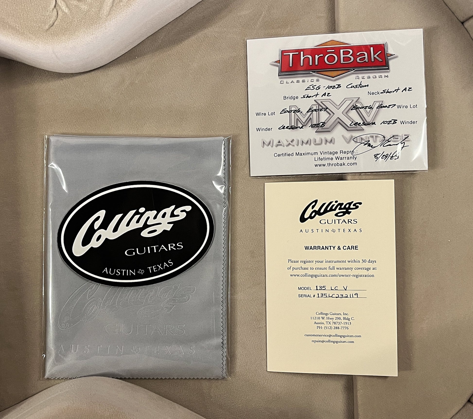 Collings I-35 LC Vintage Blonde (119)