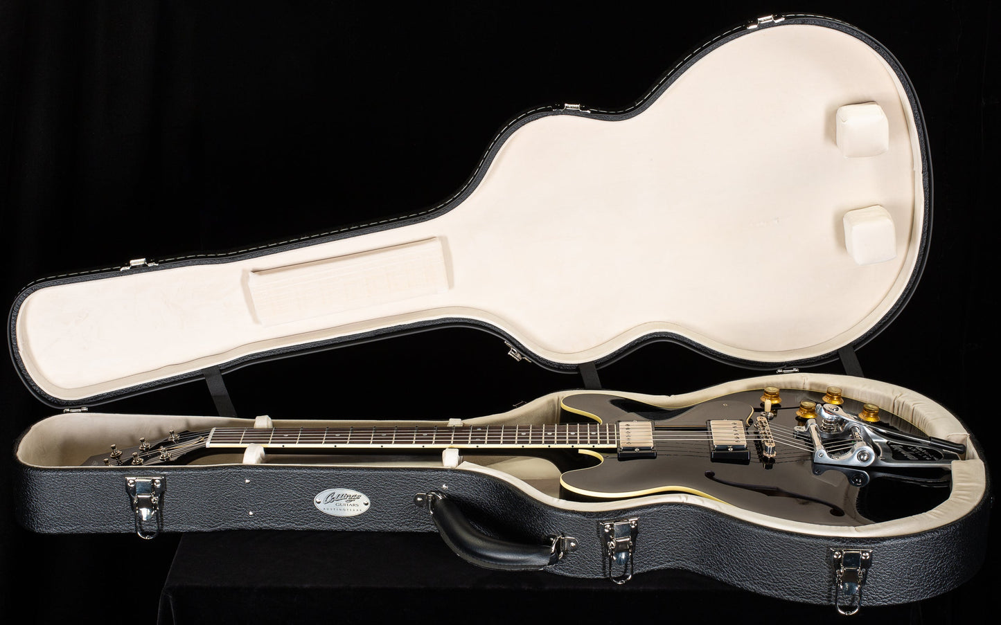 Collings I-35 LC Vintage Jet Black Bigsby Tremolo (517)