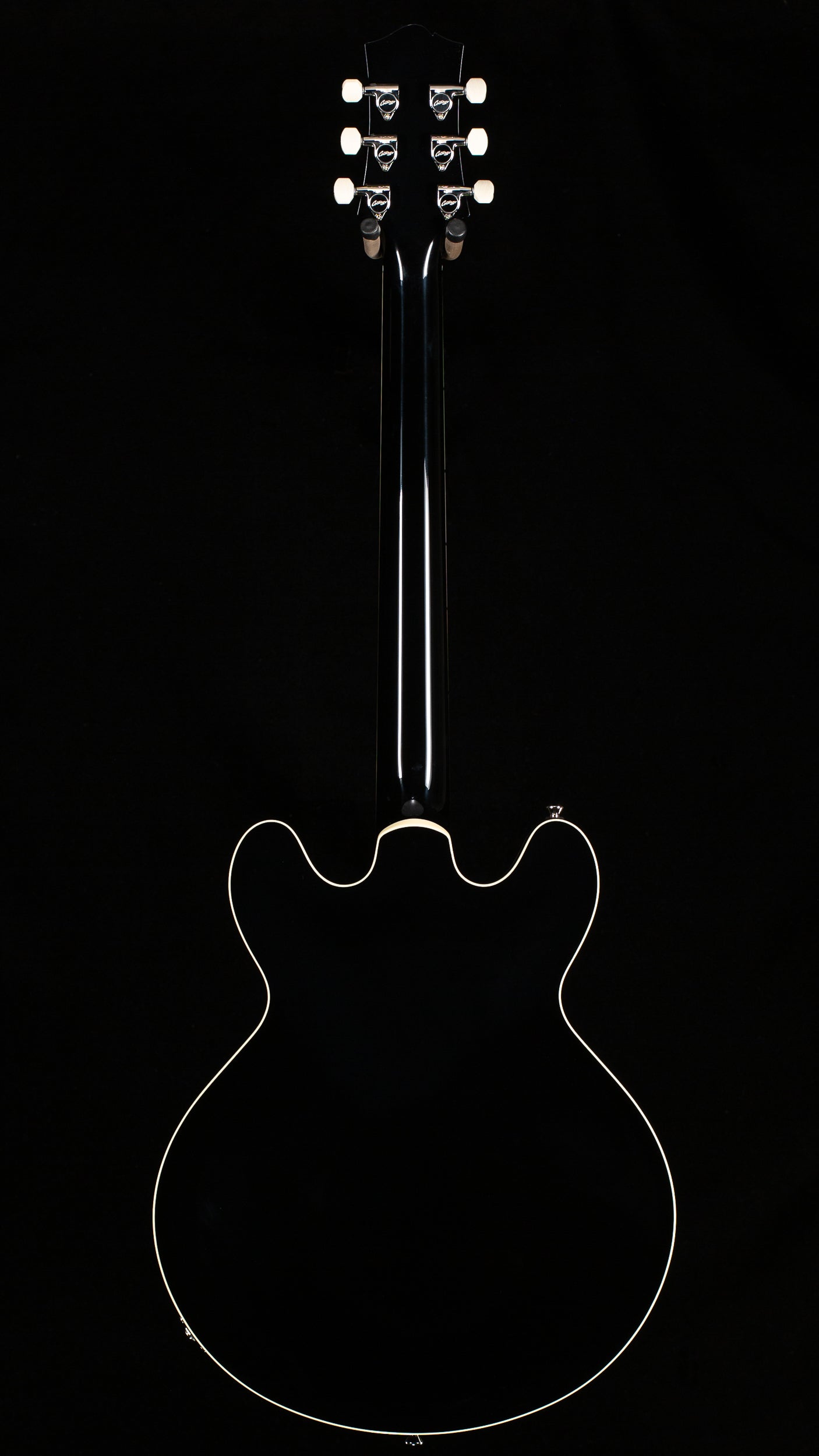 Collings I-35 LC Jet Black ThroBaks (614)
