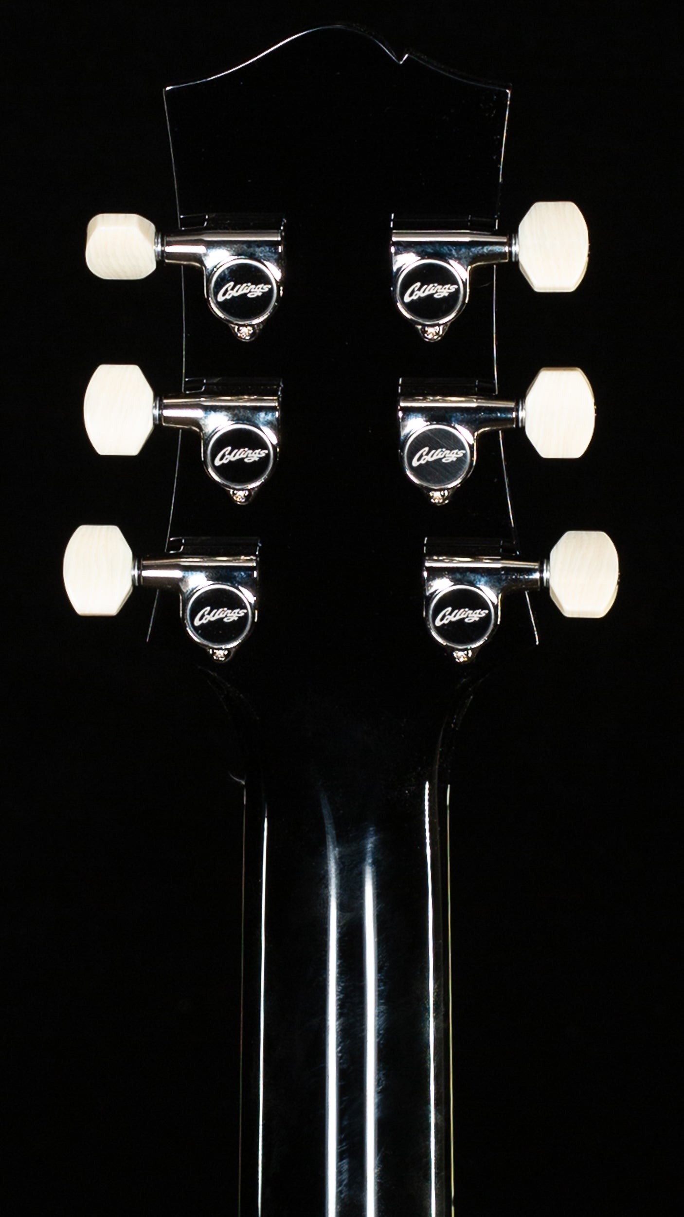 Collings I-35 LC Jet Black ThroBaks (614)