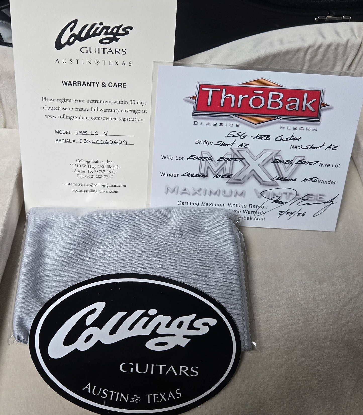 Collings I-35 LC Vintage Tobacco Sunburst (629)