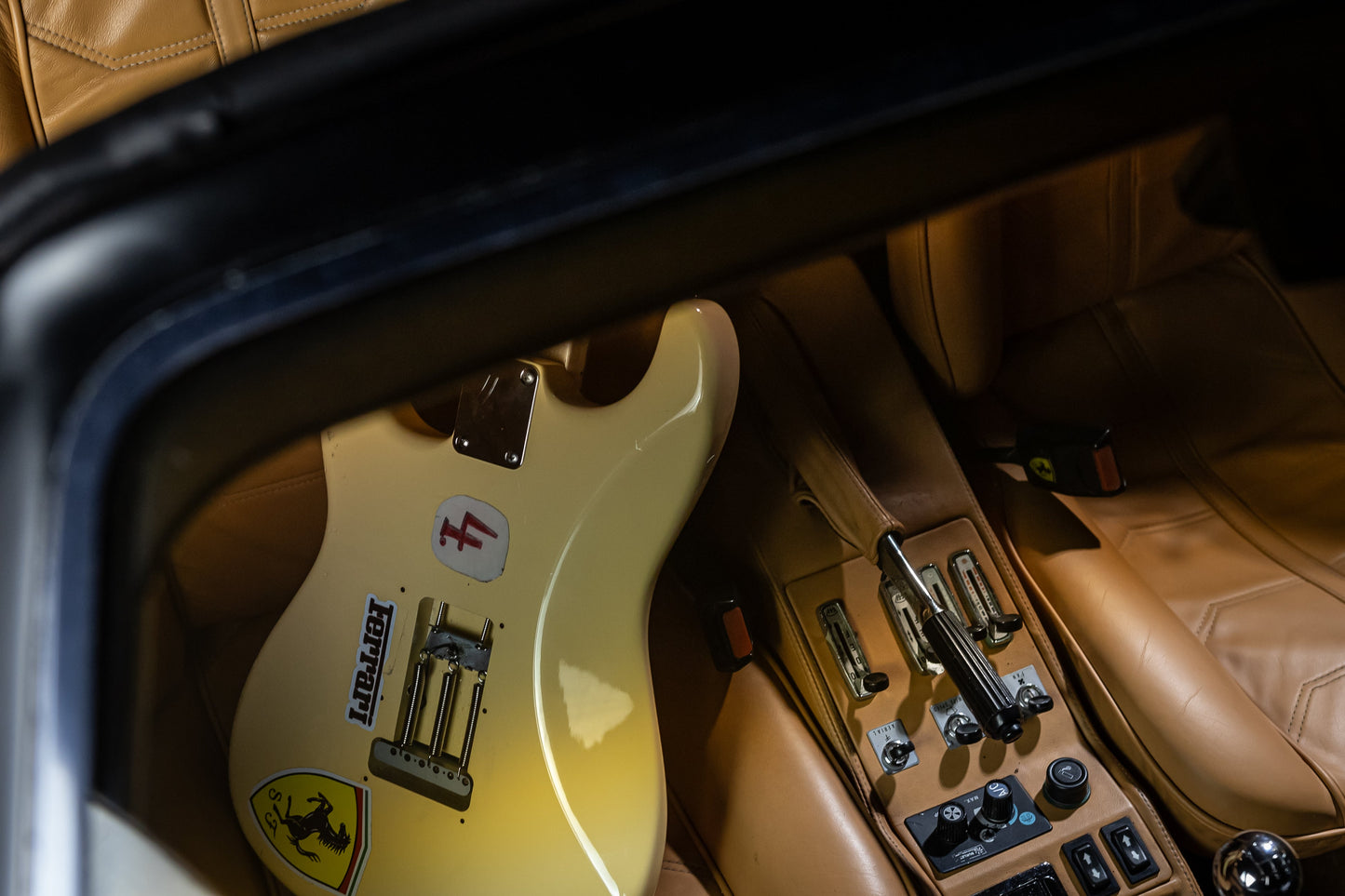Yngwie Malmsteen’s #4 Fender Stratocaster + Personal 1983 Ferrari 308 GTS Quattrovalvole - SOLD