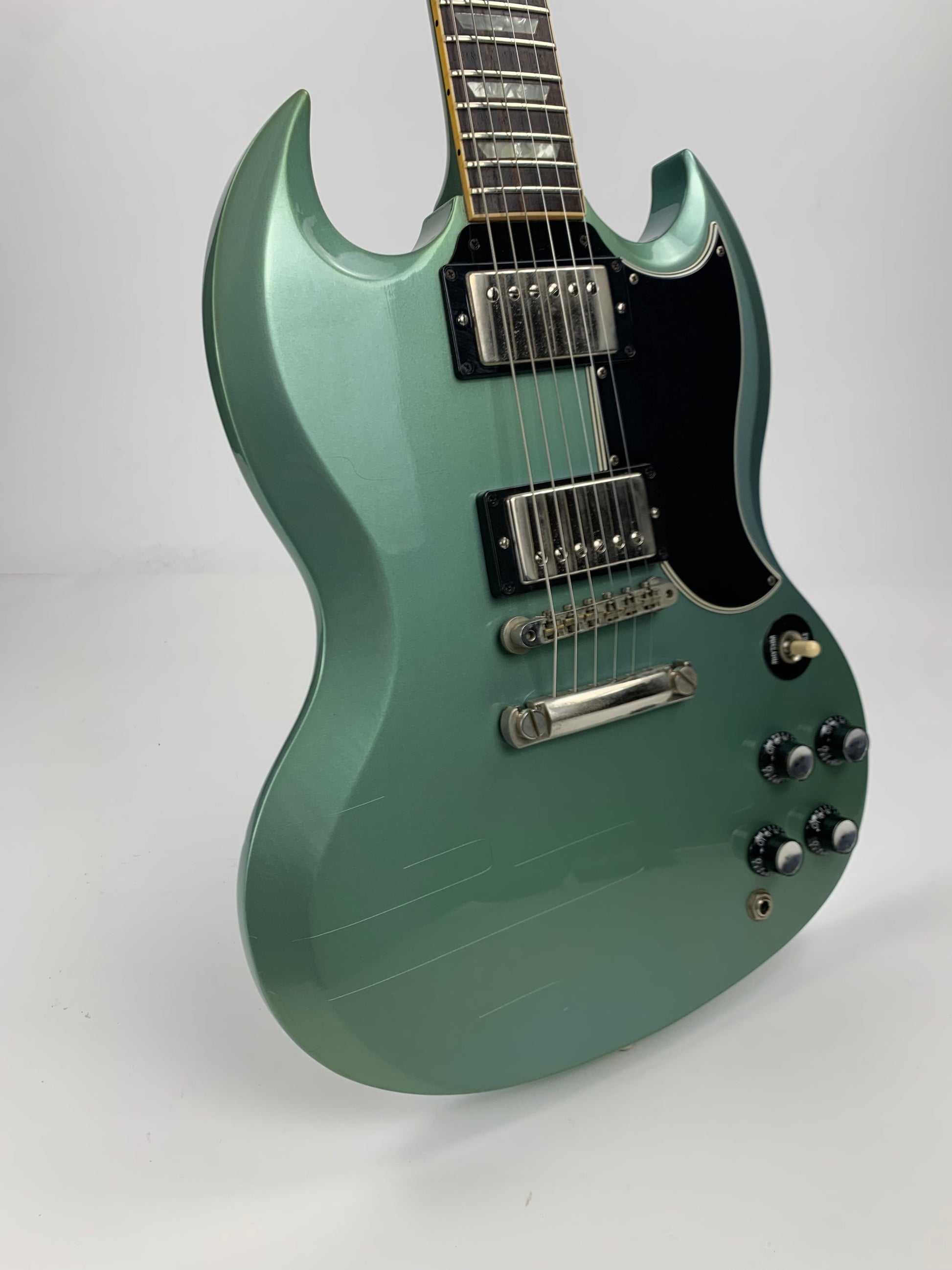 1997 Gibson Custom Shop '61 SG Standard Faded Pelham Blue Reissue 1961 | Les Paul Historic, VERY RARE!