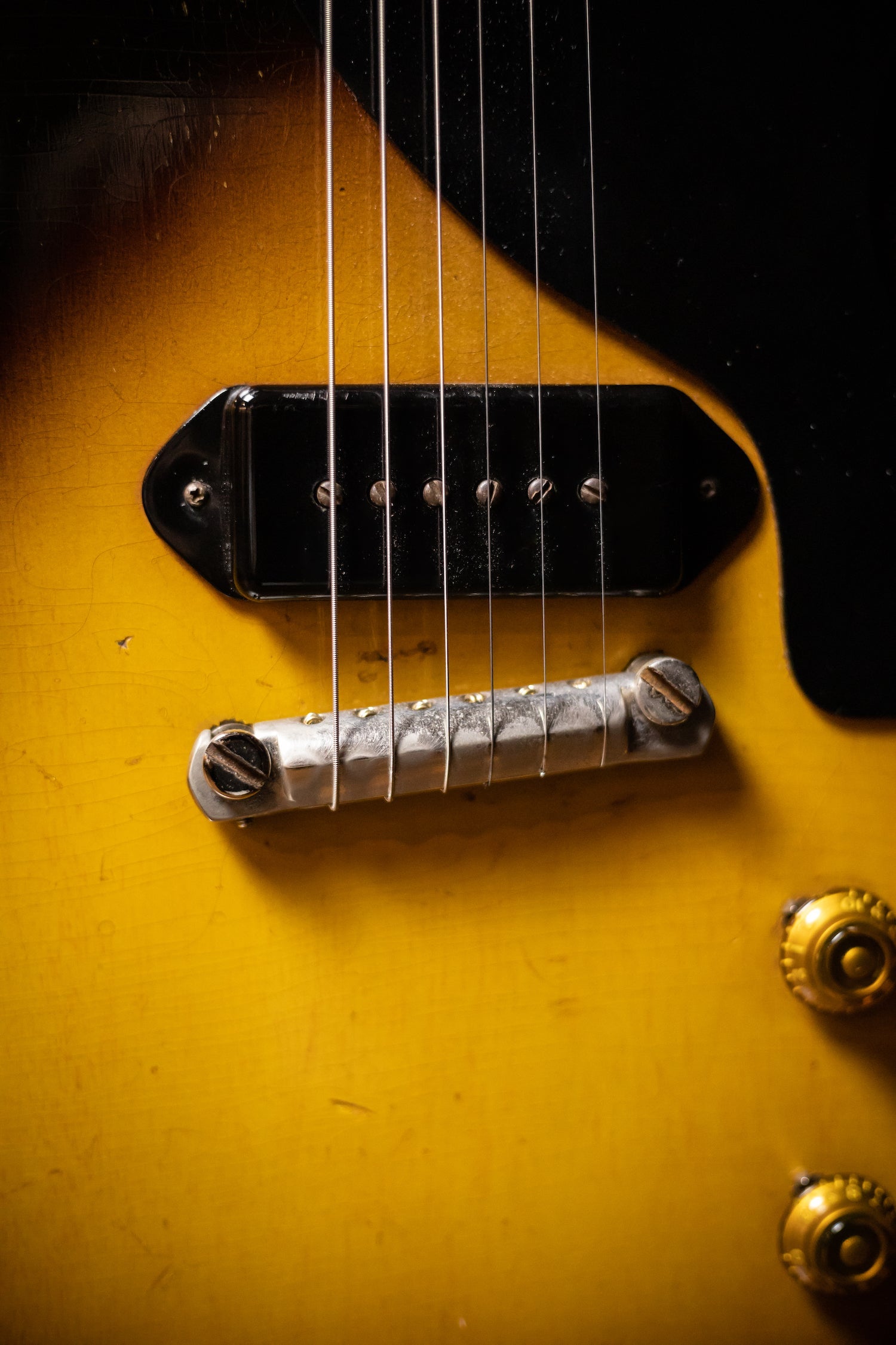 1957 Gibson Les Paul Jr Electric Guitar - Sunburst