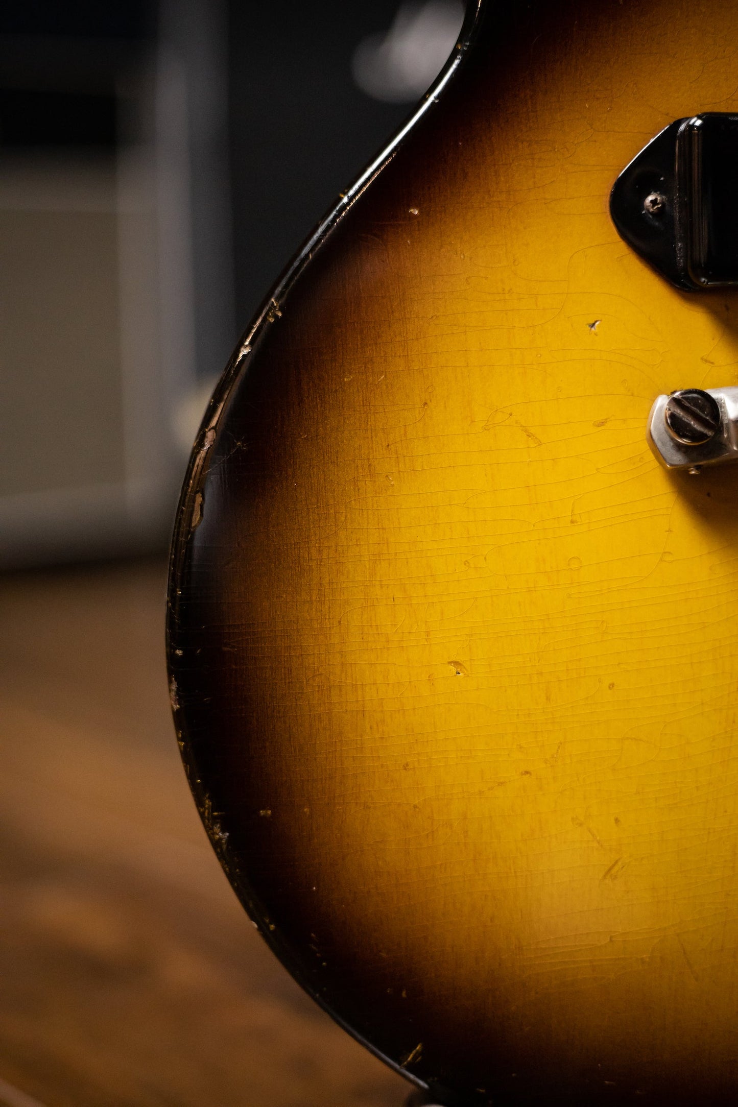 1957 Gibson Les Paul Jr Electric Guitar - Sunburst