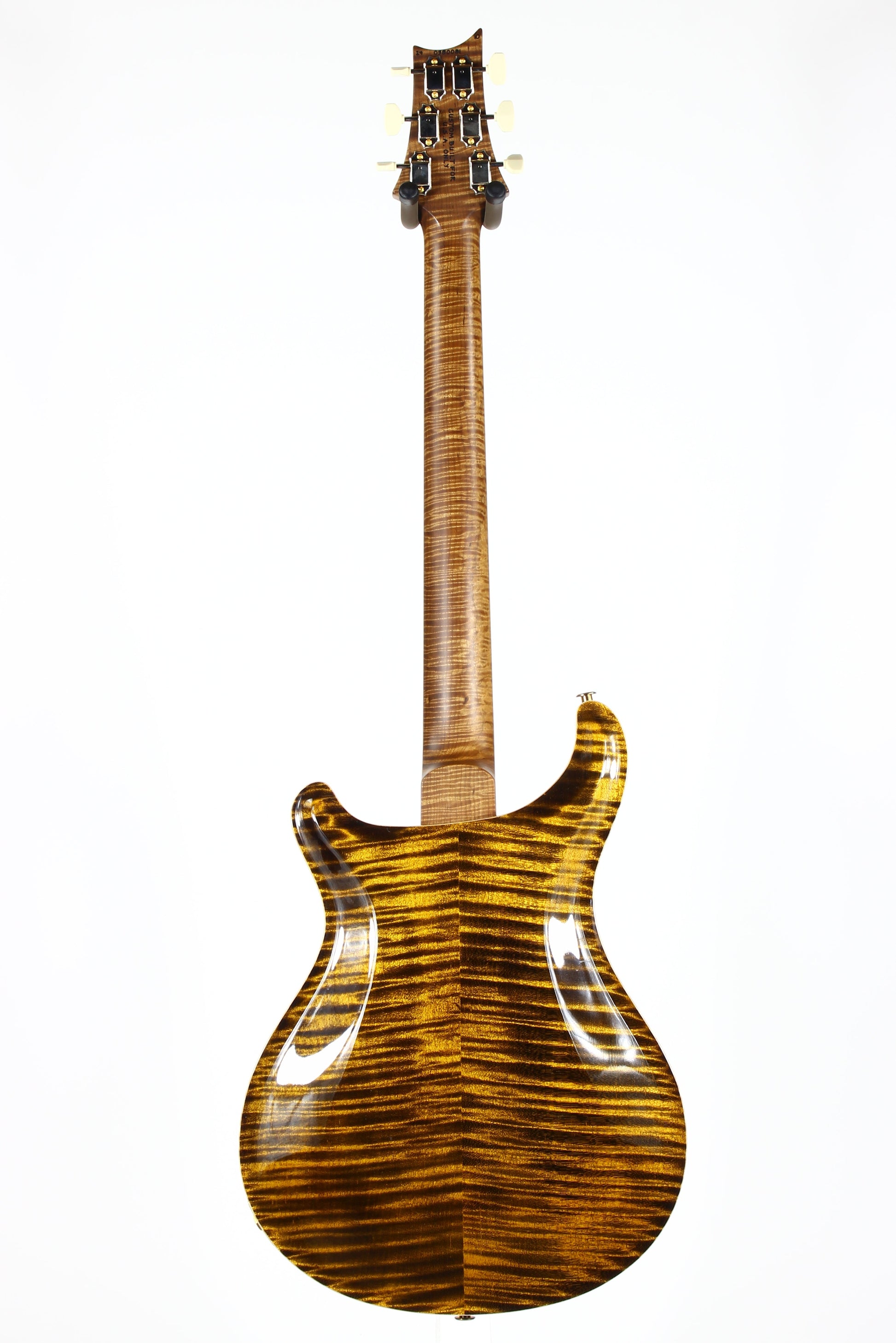 2024 PRS Wood Library McCarty 594 Hollowbody II Brazilian Rosewood Yellow Tiger 10 Top