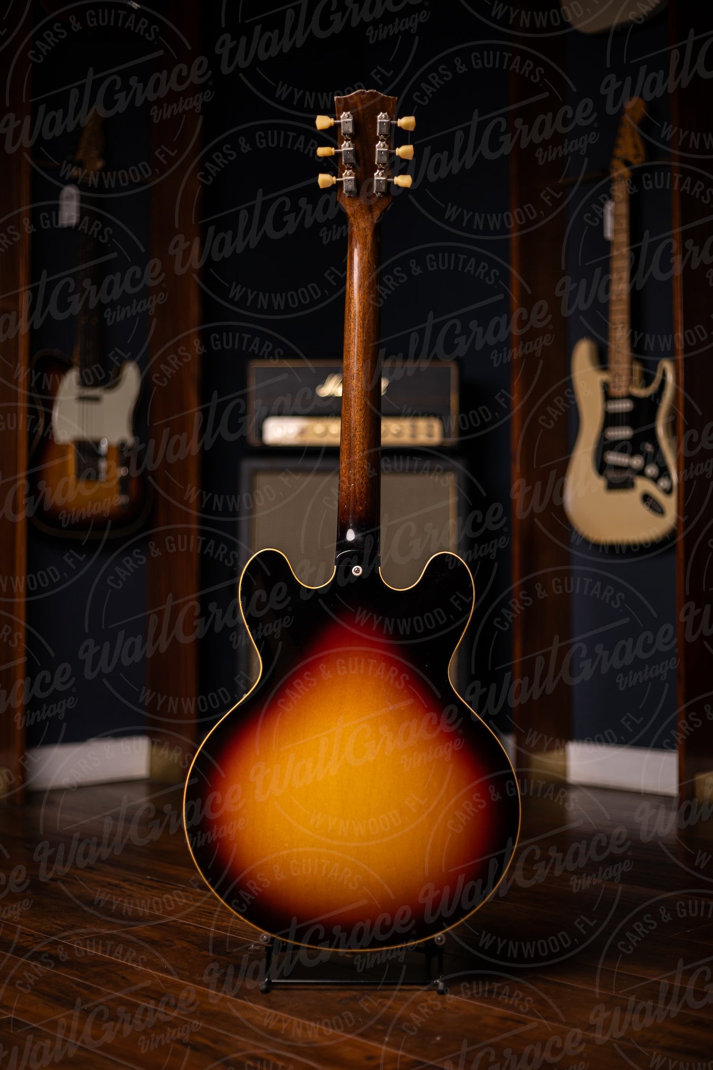 Gibson Custom Shop Murphy Lab 1958 ES-335 Light Aged Reissue Electric Guitar - Tri-Burst