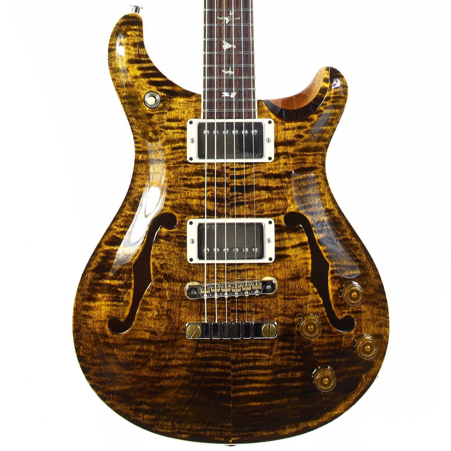 2024 PRS McCarty 594 Hollowbody II Yellow Tiger Flametop and Back | Paul Reed Smith