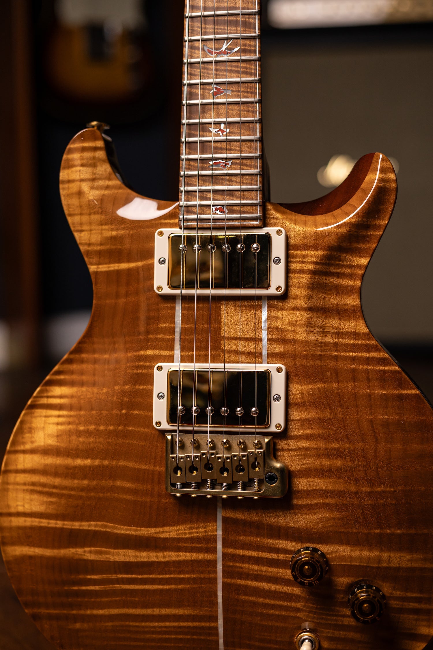 2019 Paul Reed Smith Private Stock #8356 Santana Retro Electric Guitar - Natural