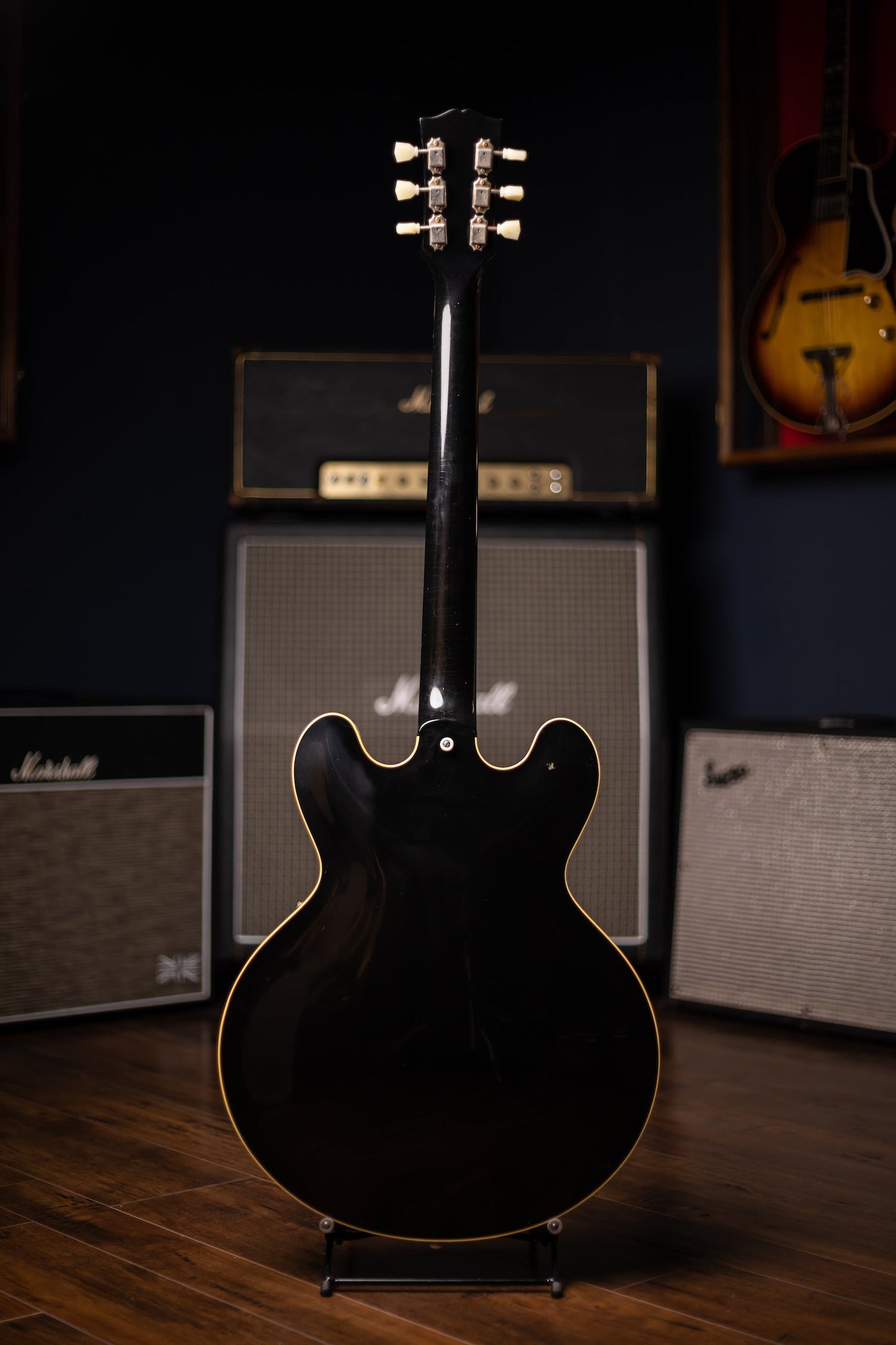 Gibson Custom Shop Murphy Lab 1959 ES-335 Reissue Ultra Light Aged Electric Guitar - Ebony