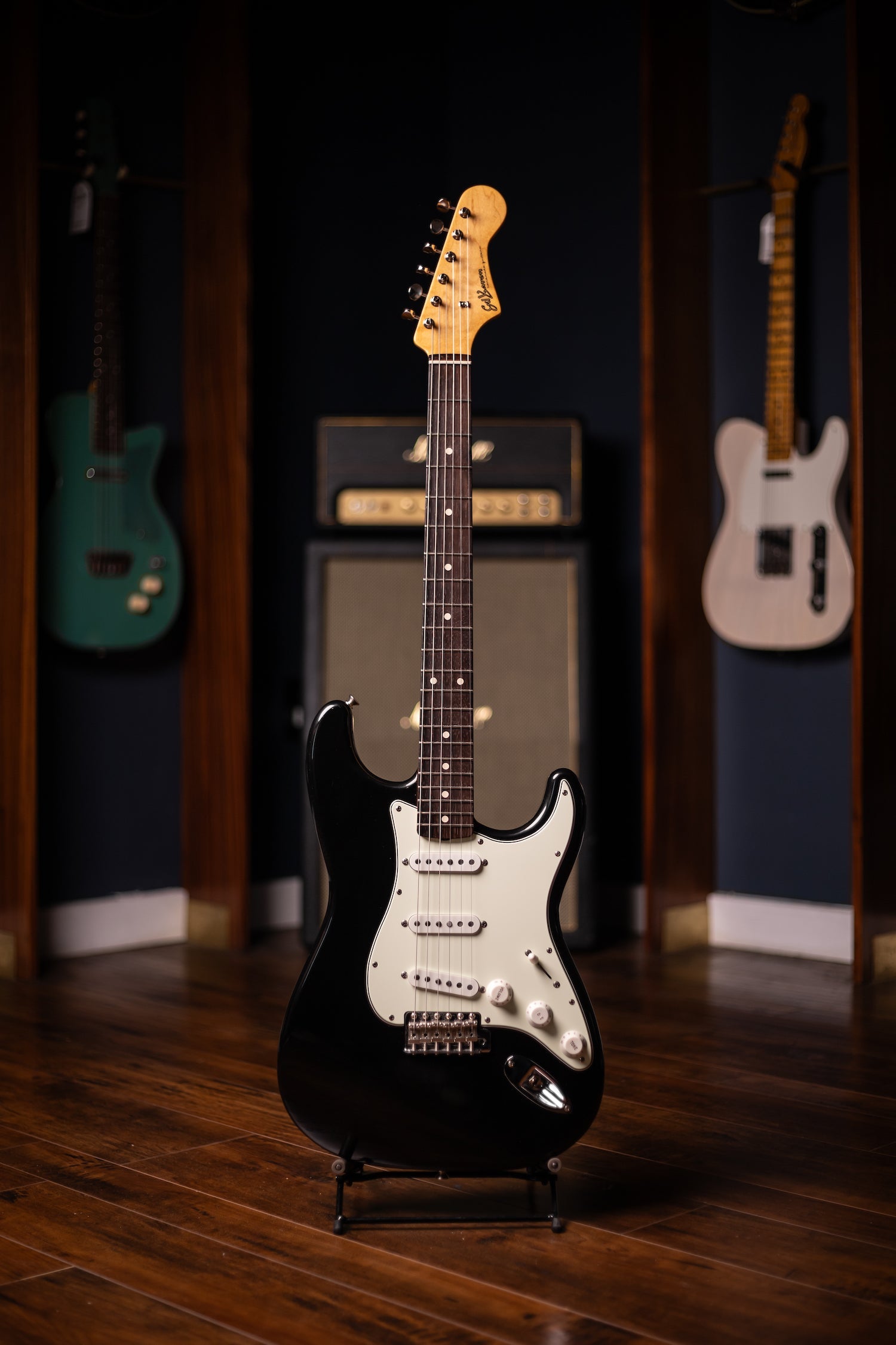 2022 Gil Yaron 1963 S Type Custom Electric Guitar - Black