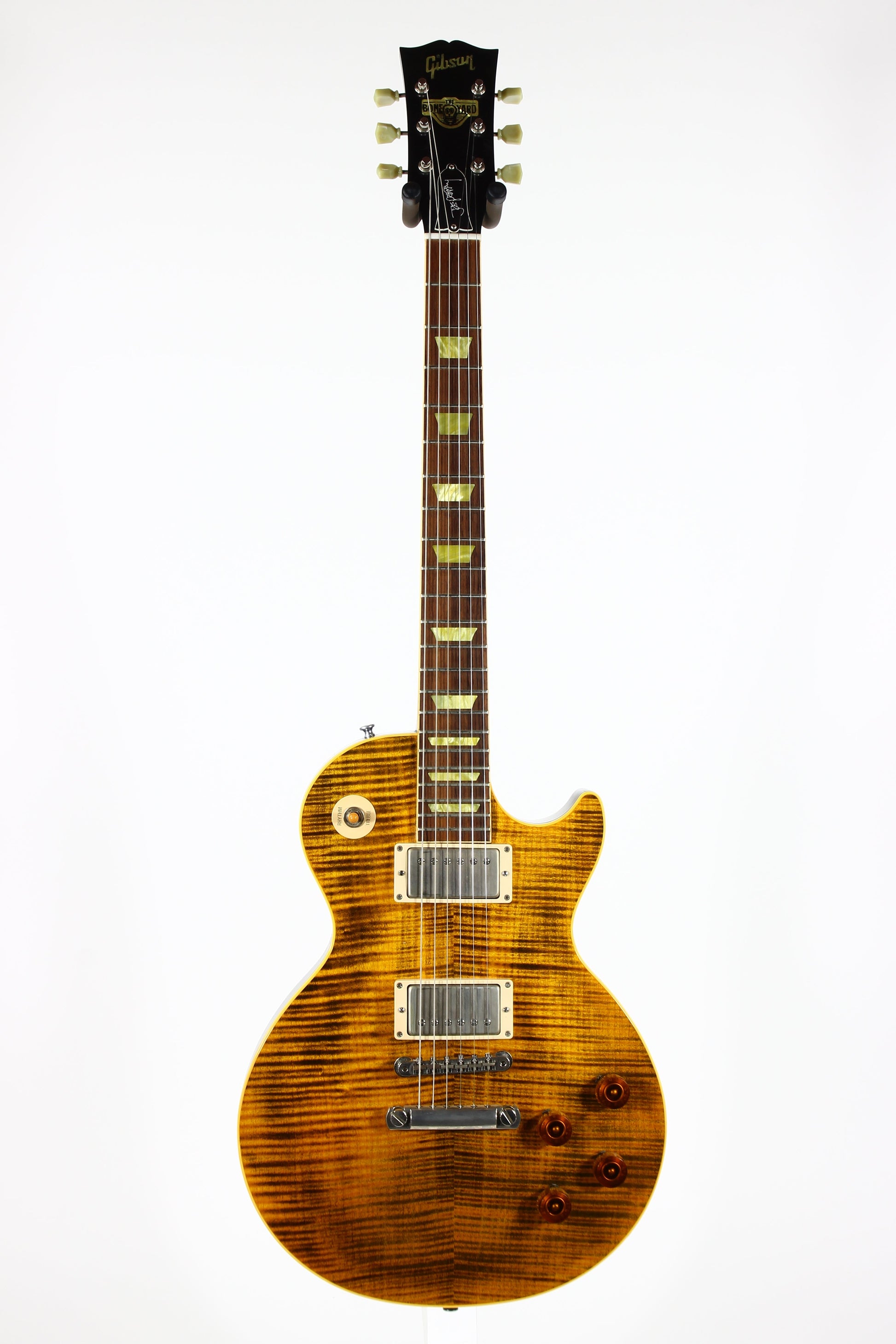 Gibson Custom Shop BONEYARD Joe Perry 1959 Les Paul Green Tiger | Official Model!