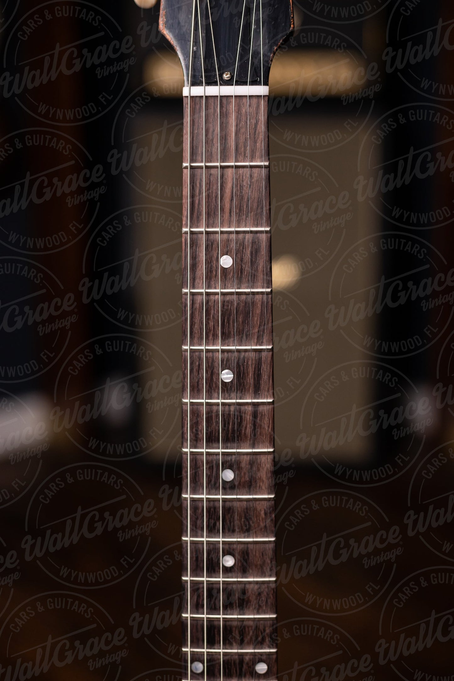 Gibson Custom Shop 1960 Les Paul Junior Double Cut Reissue Murphy Lab Ultra Heavy Aged Electric Guitar - Ebony