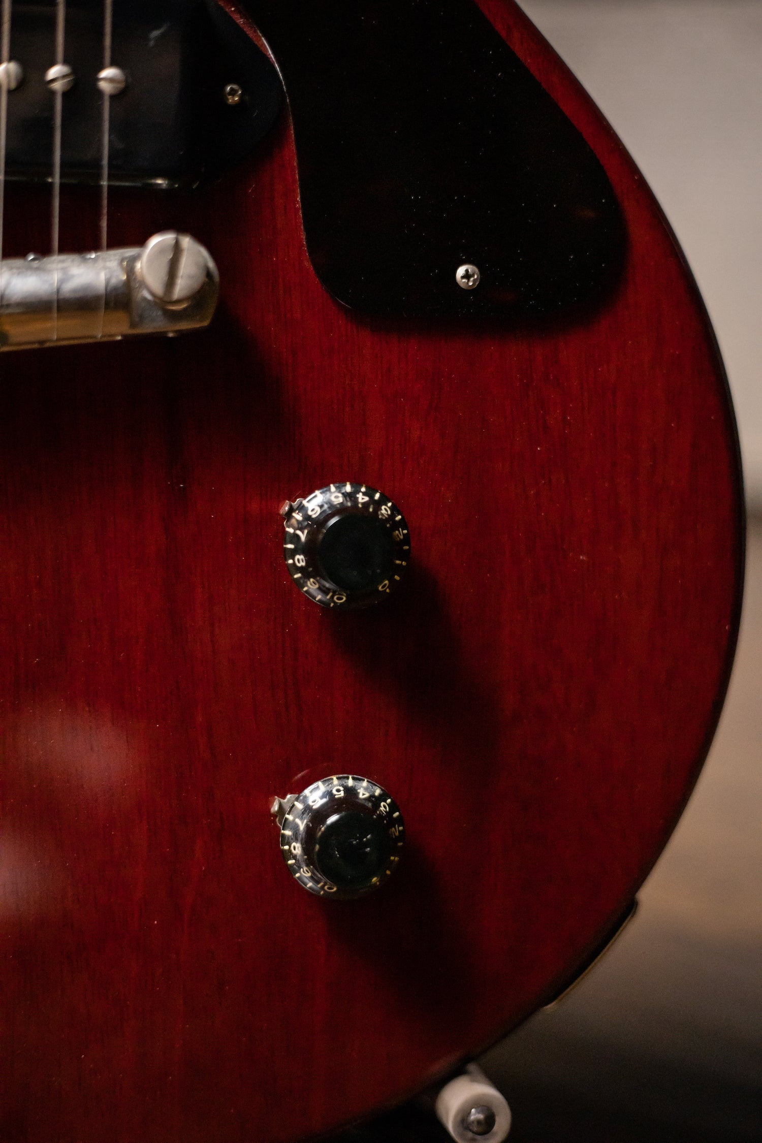 1960 Gibson Les Paul Jr Electric Guitar - Cherry