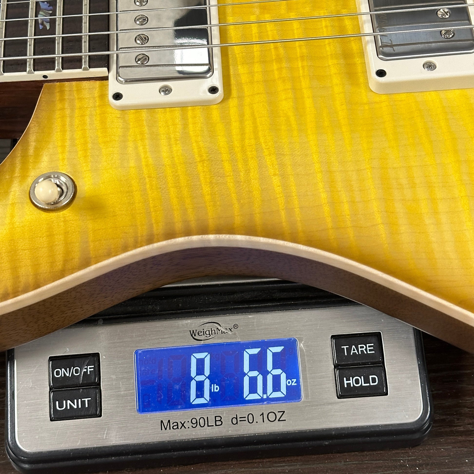 PRS Wood Library McCarty 594 Korina Livingston Lemondrop Satin RW neck w/case 0414079
