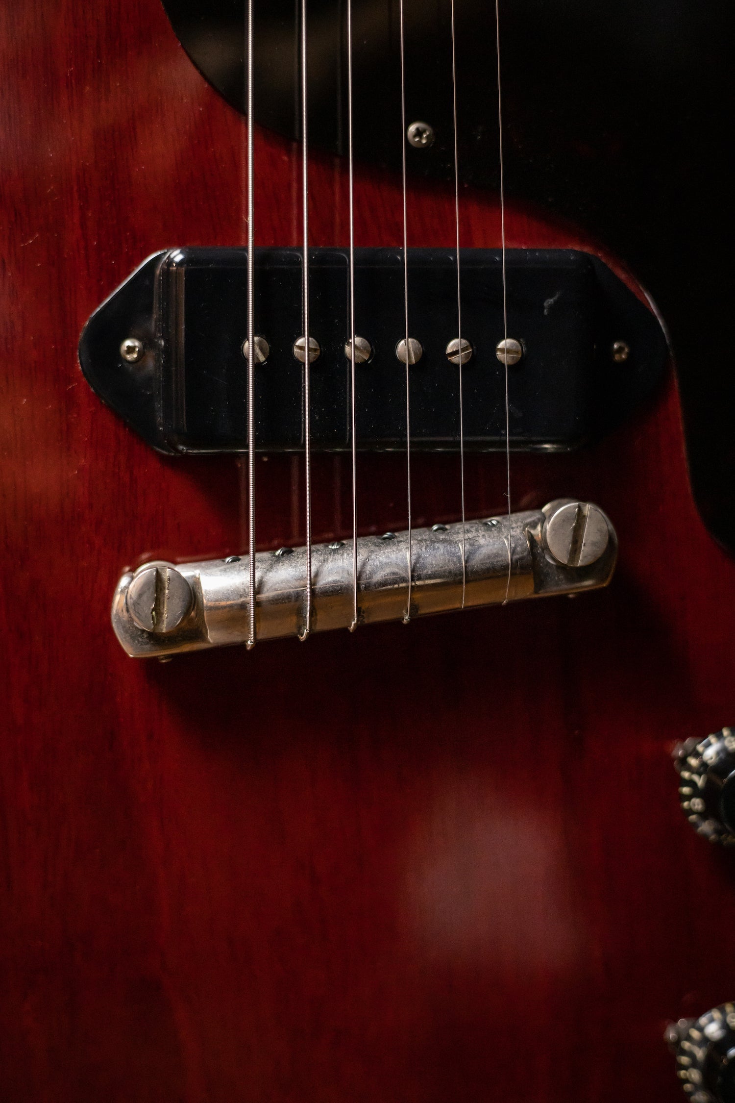 1960 Gibson Les Paul Jr Electric Guitar - Cherry