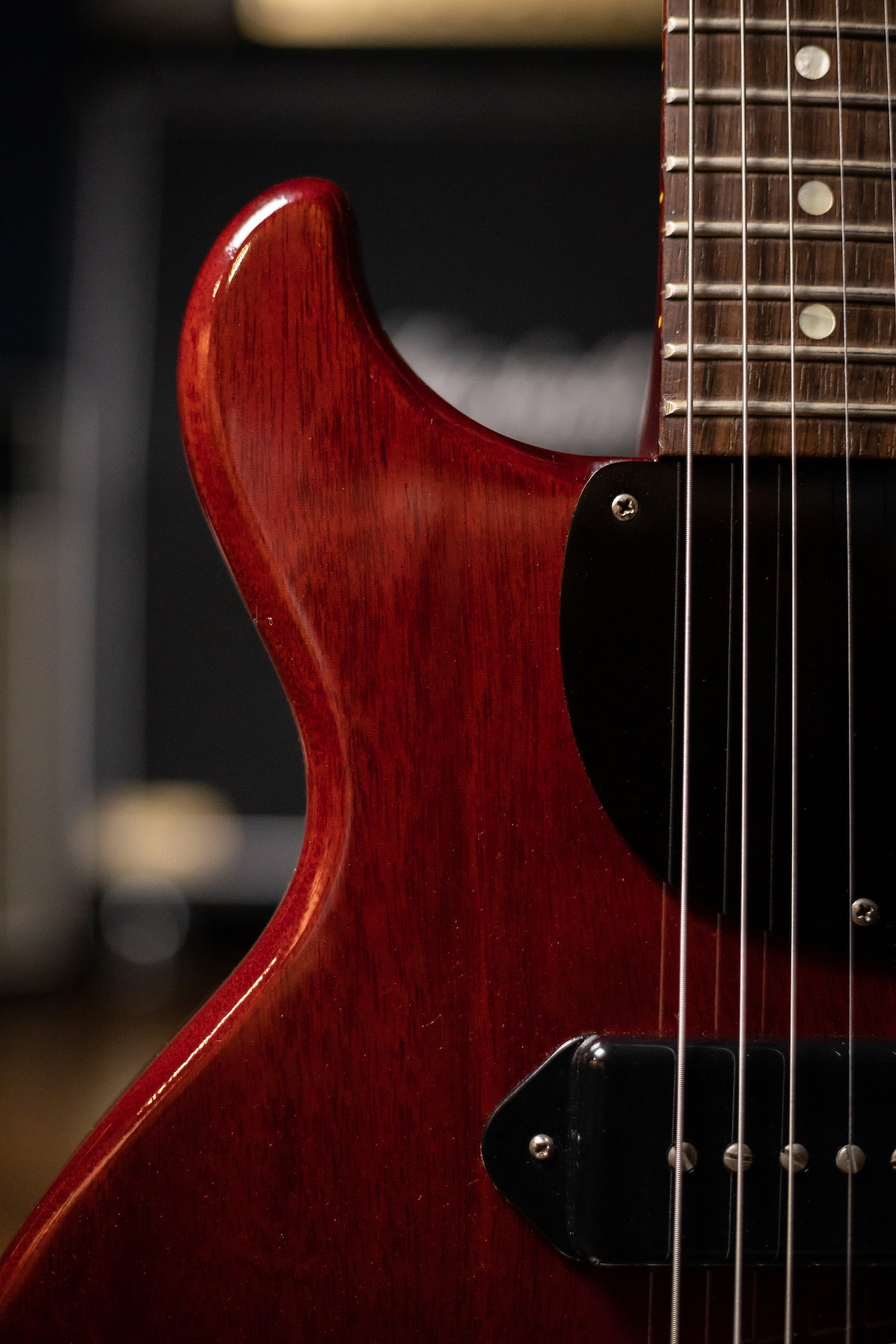 1960 Gibson Les Paul Jr Electric Guitar - Cherry
