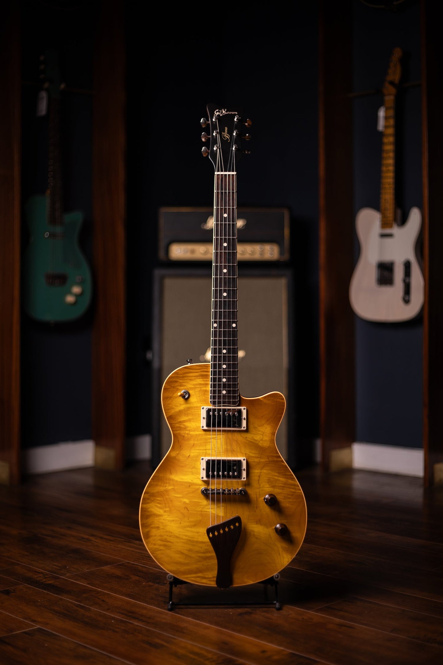 2023 Gil Yaron Bone Voyage Guitar - Sunburst