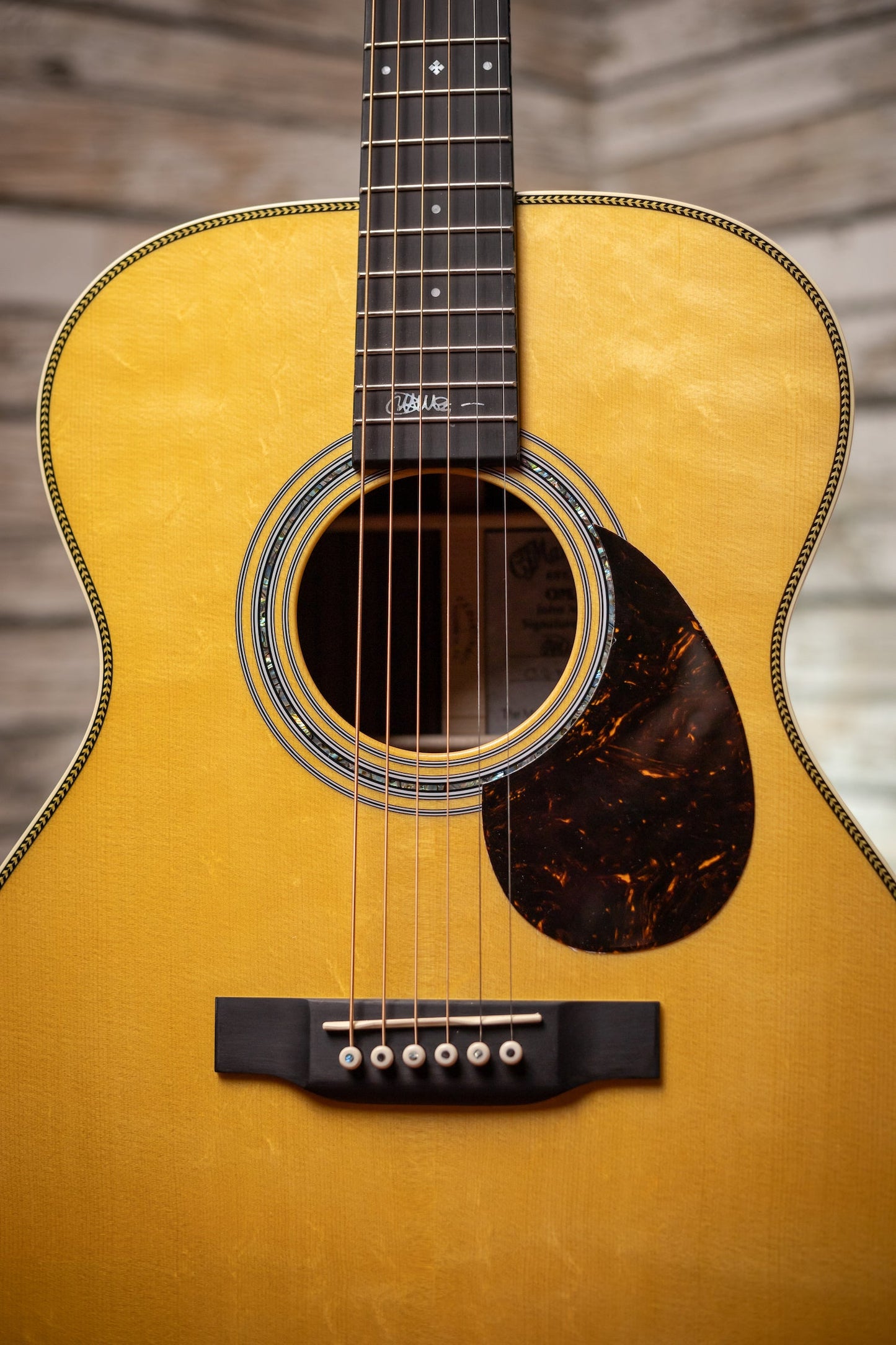 Martin OMJM John Mayer Acoustic-Electric Guitar - Natural
