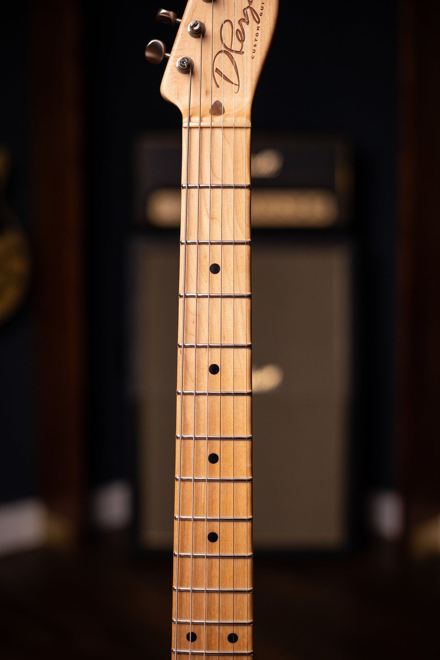 2010 D'Pergo Semi Hollow Electric Guitar - Aged Bakersfield