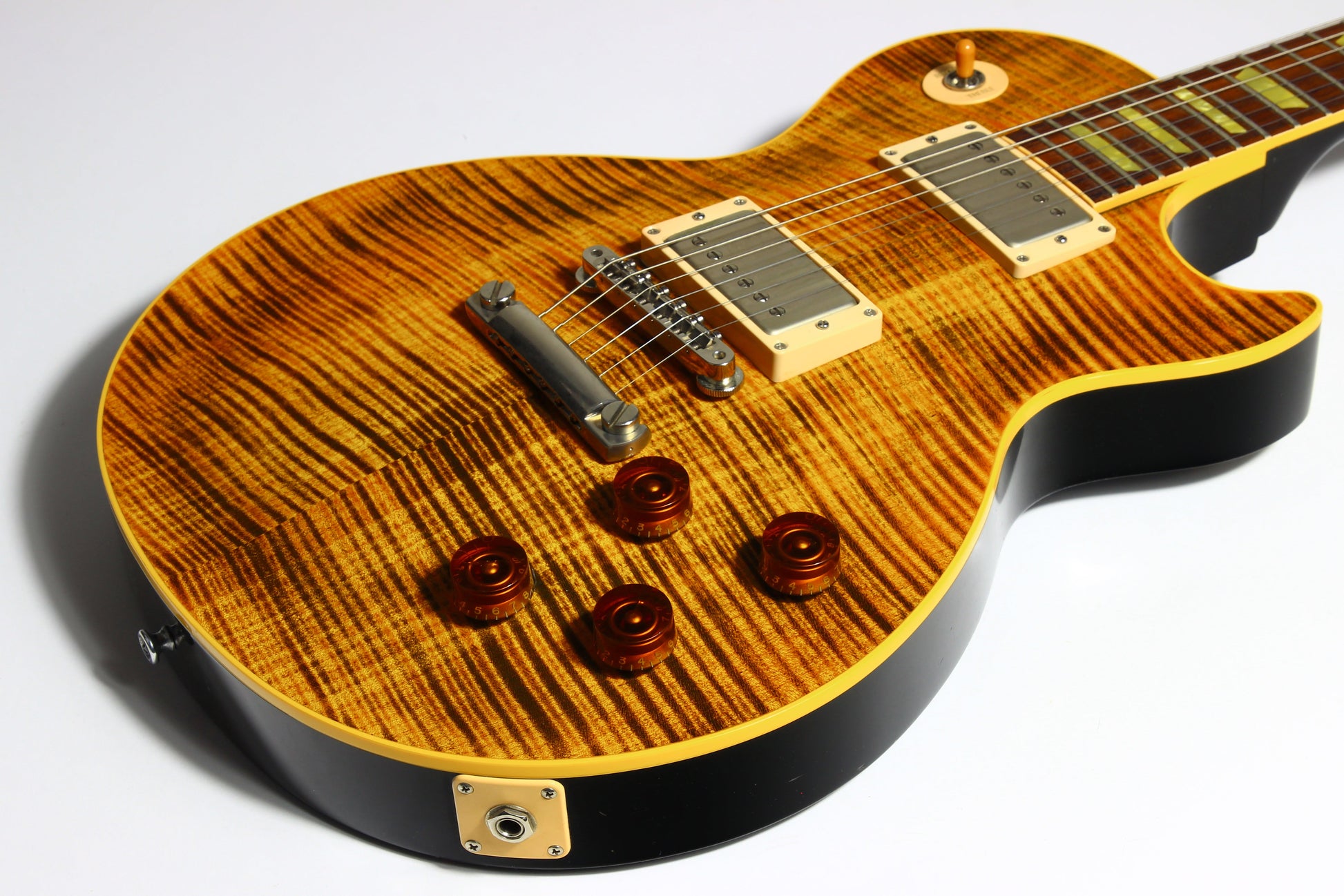 Gibson Custom Shop BONEYARD Joe Perry 1959 Les Paul Green Tiger | Official Model!