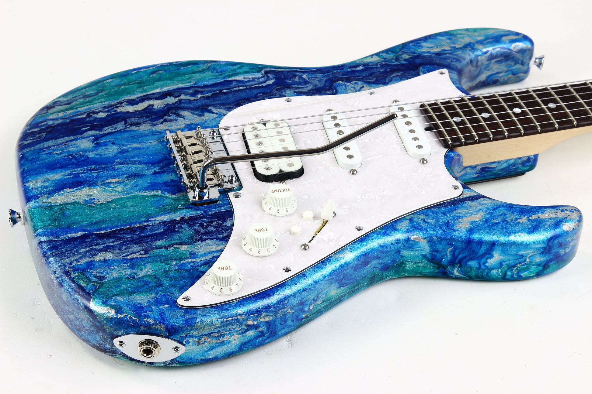 2025 James Tyler USA Studio Elite HD P Arctic Shmear | Super Strat MINT!
