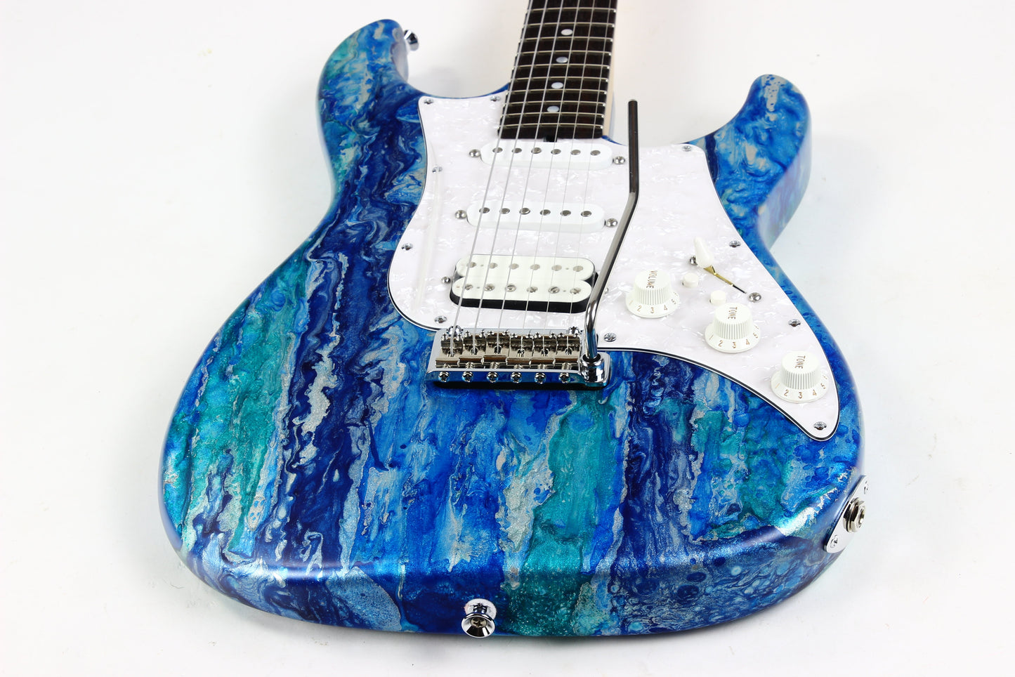 2025 James Tyler USA Studio Elite HD P Arctic Shmear | Super Strat MINT!