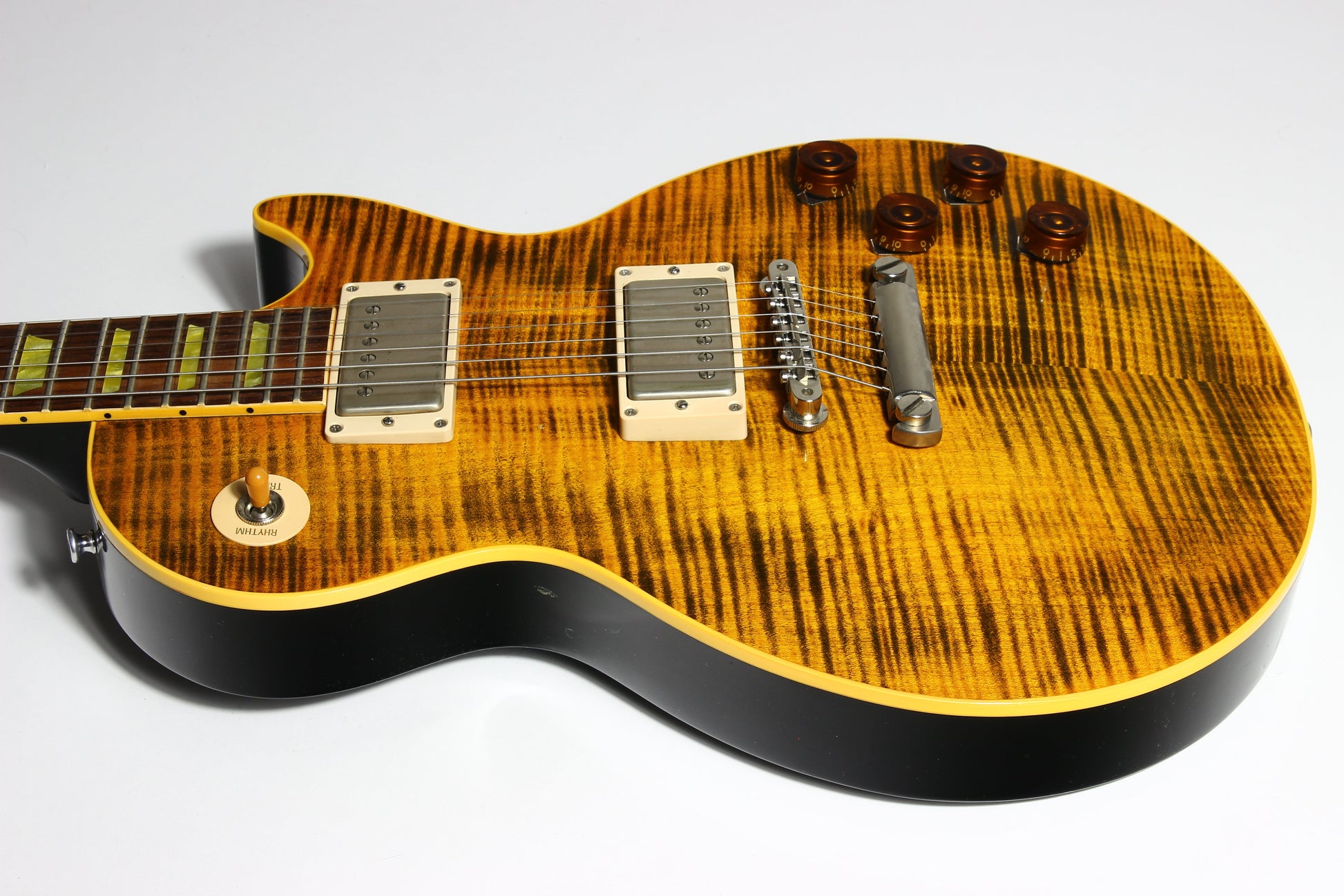 Gibson Custom Shop BONEYARD Joe Perry 1959 Les Paul Green Tiger | Official Model!