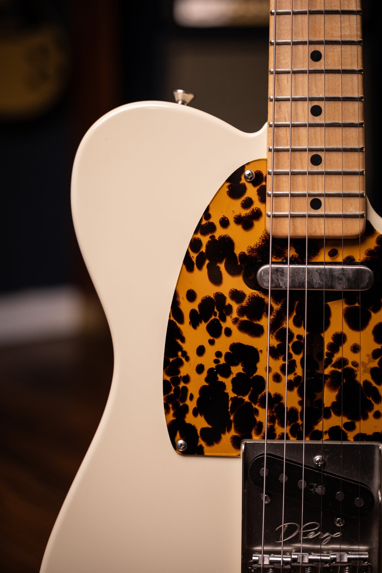 2010 D'Pergo Semi Hollow Electric Guitar - Aged Bakersfield