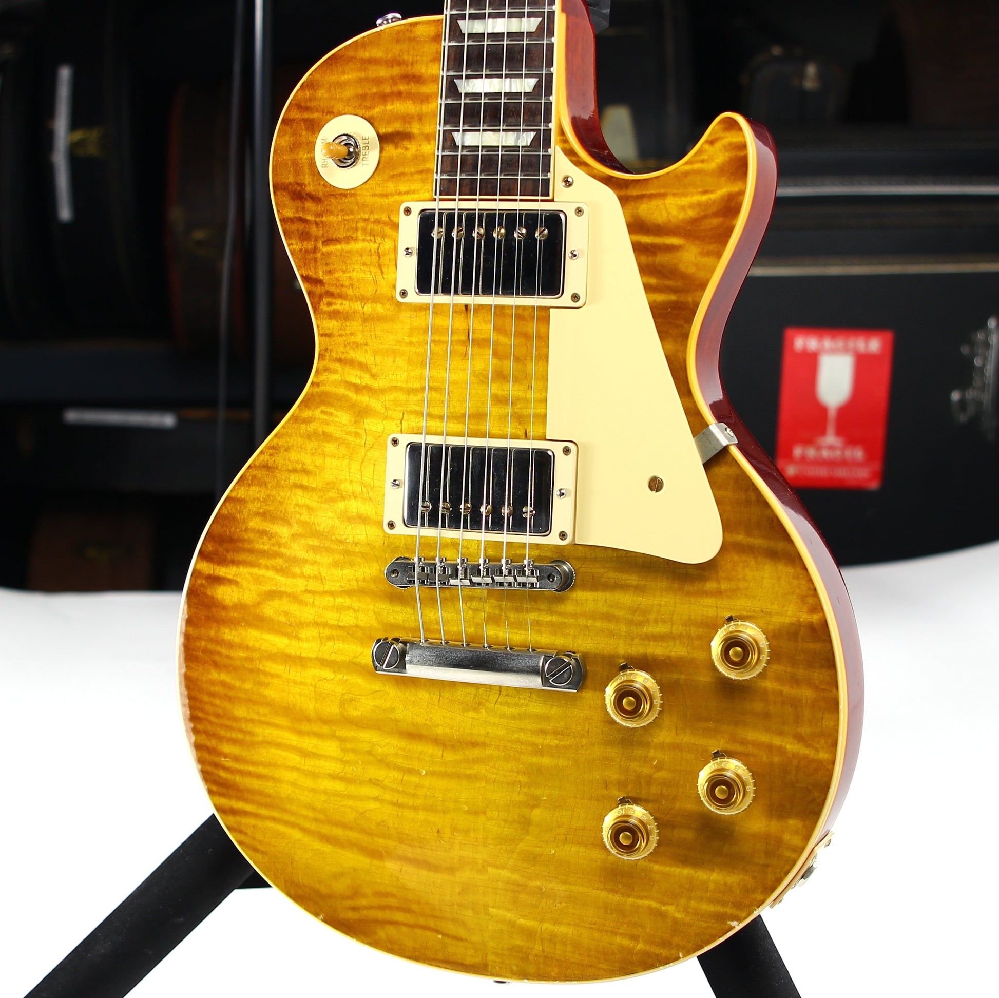 2016 Gibson '59 Les Paul Tom Murphy Painted & Aged | CC2 Goldie True Historic 1959 R9 | Hand-Selected Top!